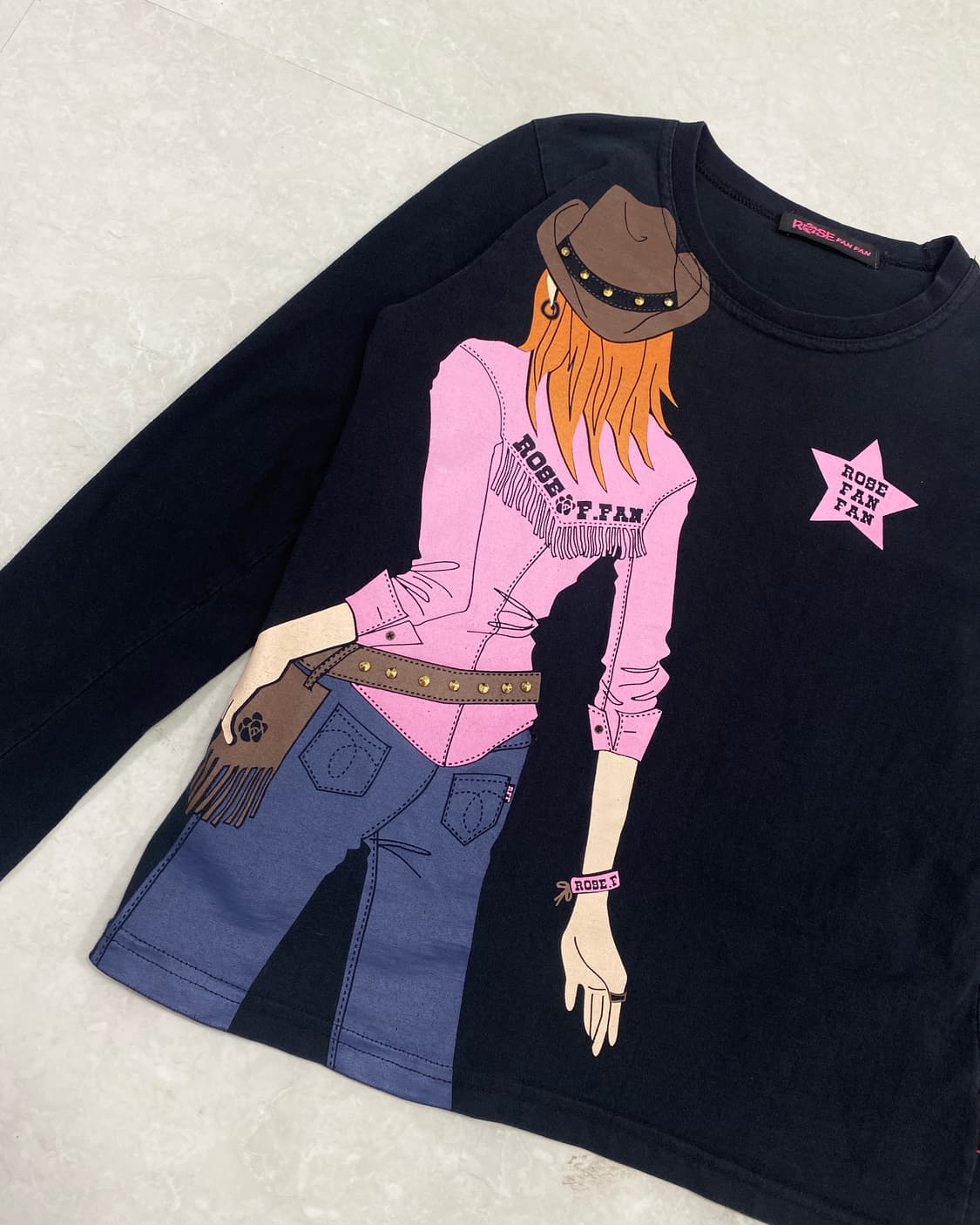 ROSE FAN FAN Cowgirl Long Sleeve 상품이미지5