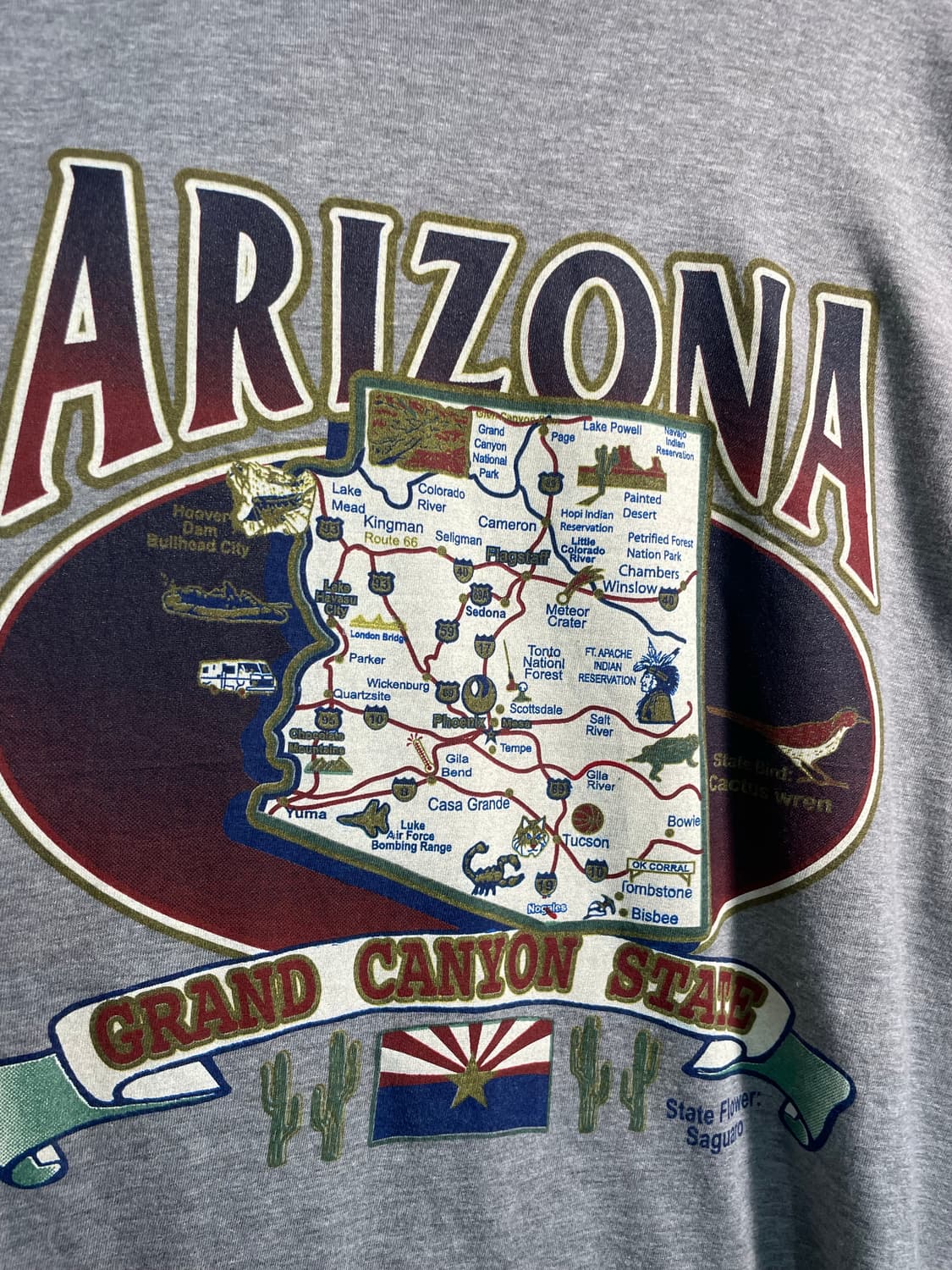 U.S.A. Vintage arizona T-shirts 빈티지 아리조나 상품이미지8