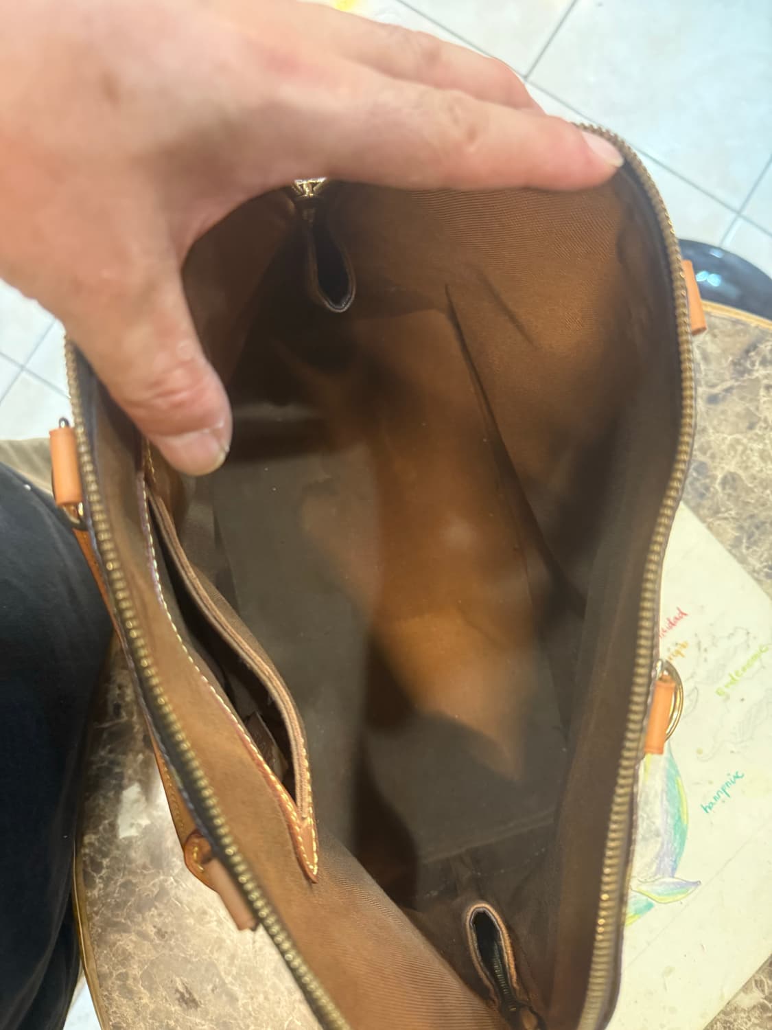 정품 루이비통 알마 토드백 팝니다 상품이미지6