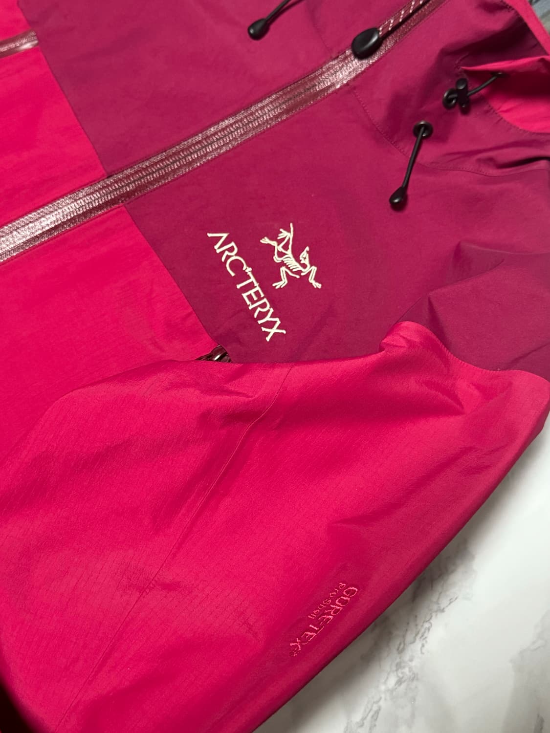 아크테릭스 고어택스 바람막이 후드 자켓 상품이미지2