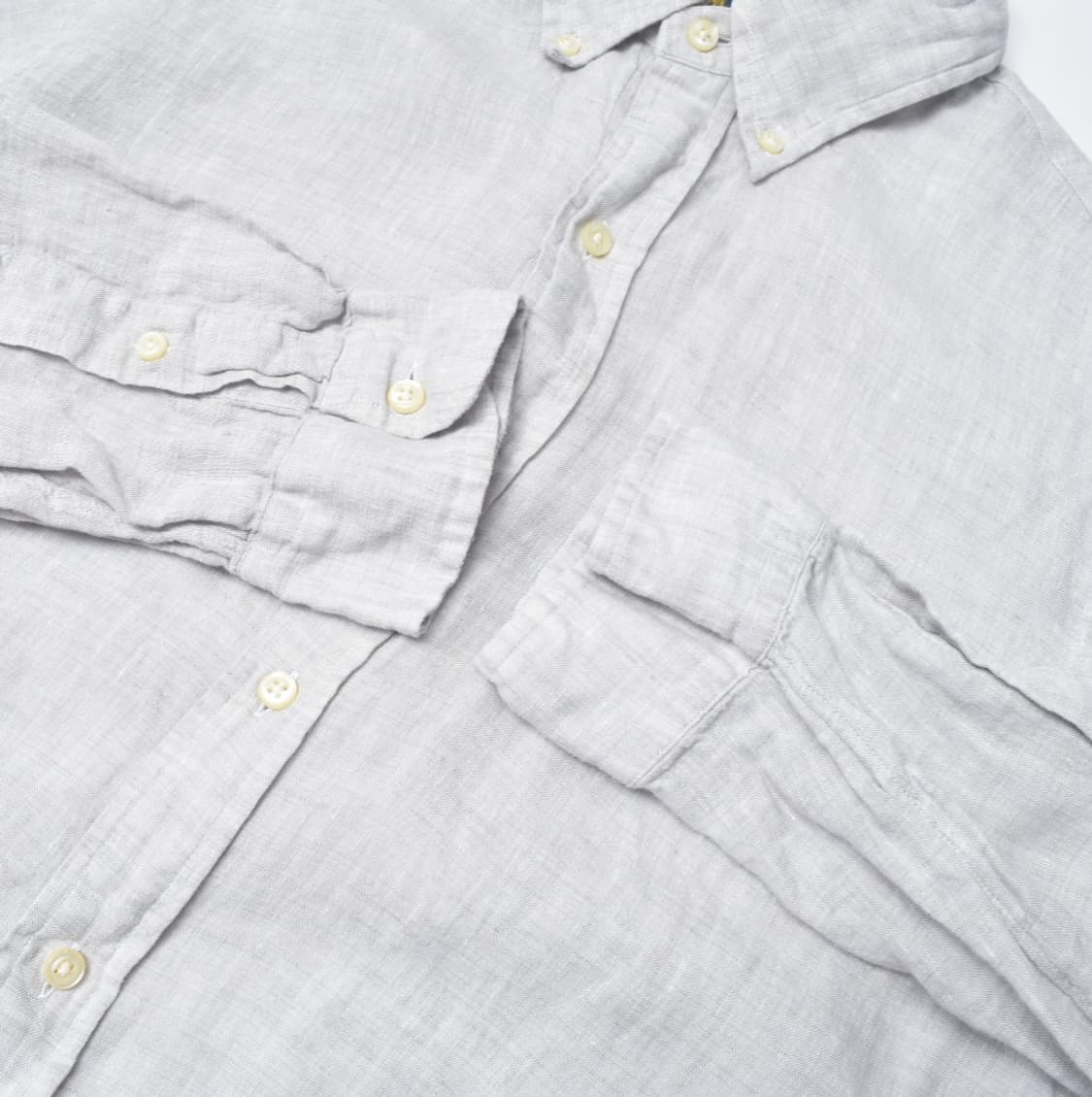 폴로랄프로렌 최신형 큐알라벨 린넨 셔츠 M 상품이미지6