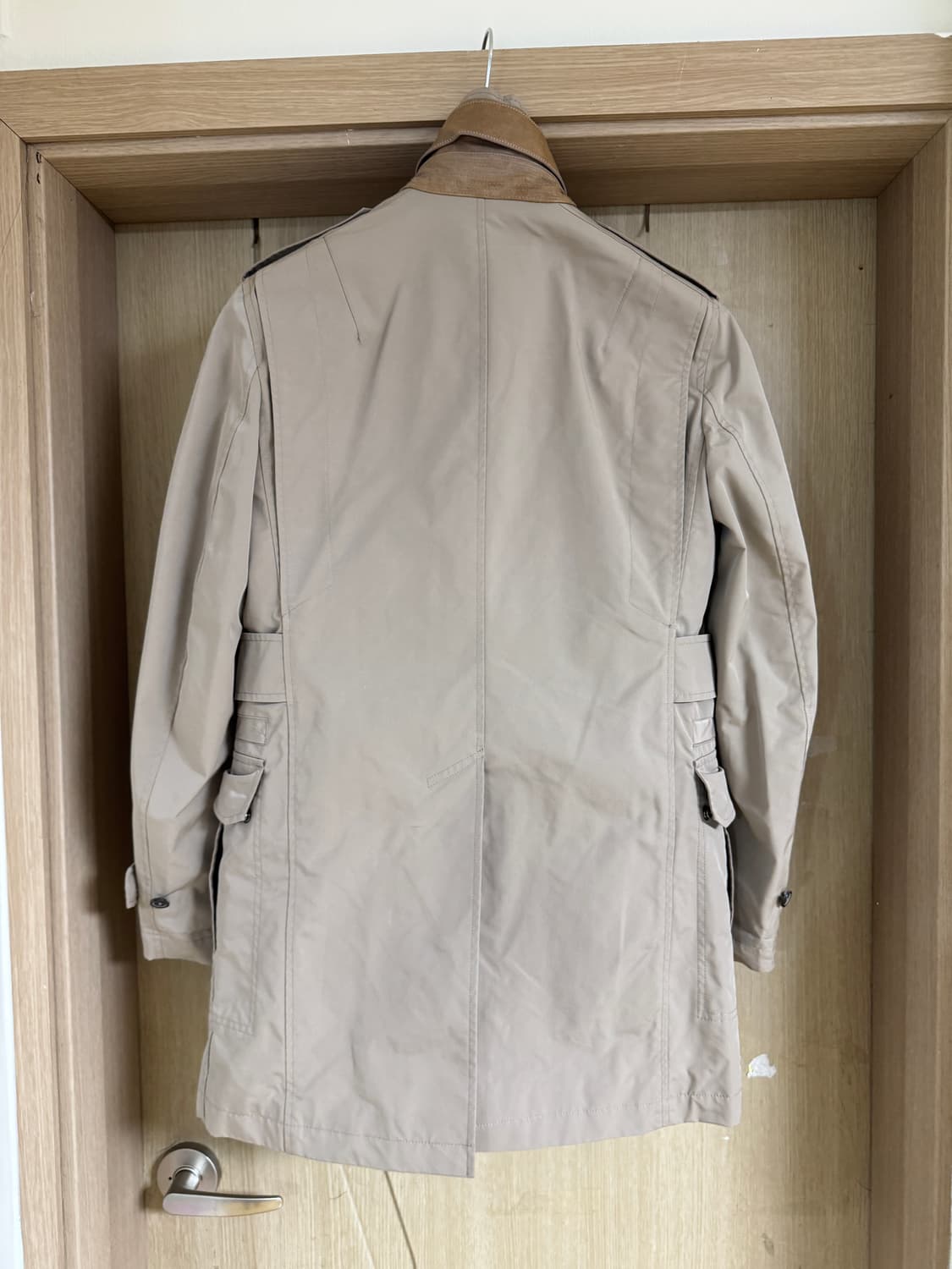 타임옴므 프렌치 코트 자켓 양가죽 패치 100 상품이미지5