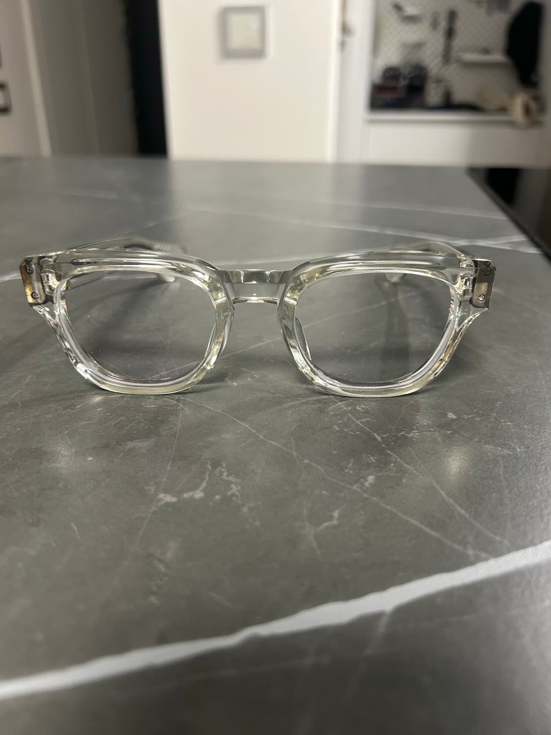 크롬하츠 컨볼루티드 클리어 실버 대거장식 상품이미지2