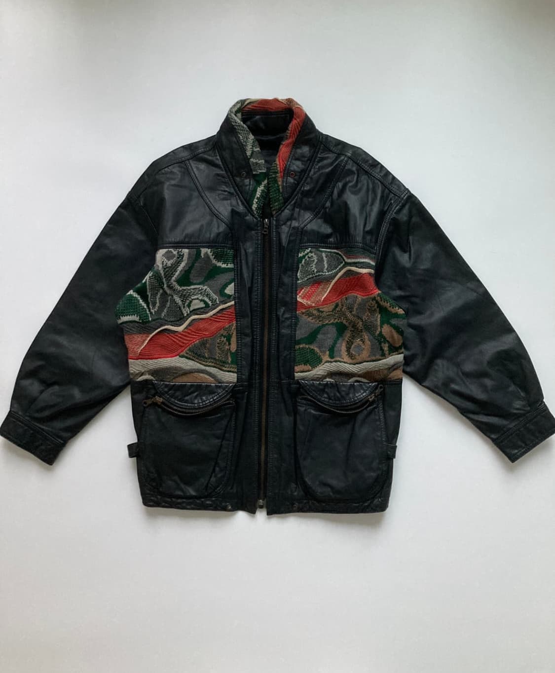 베르사체 레더자켓 L 상품이미지1