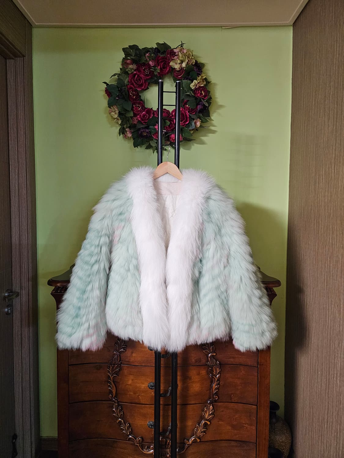 사가퍼스 천연폭스퍼 자켓 상품이미지6