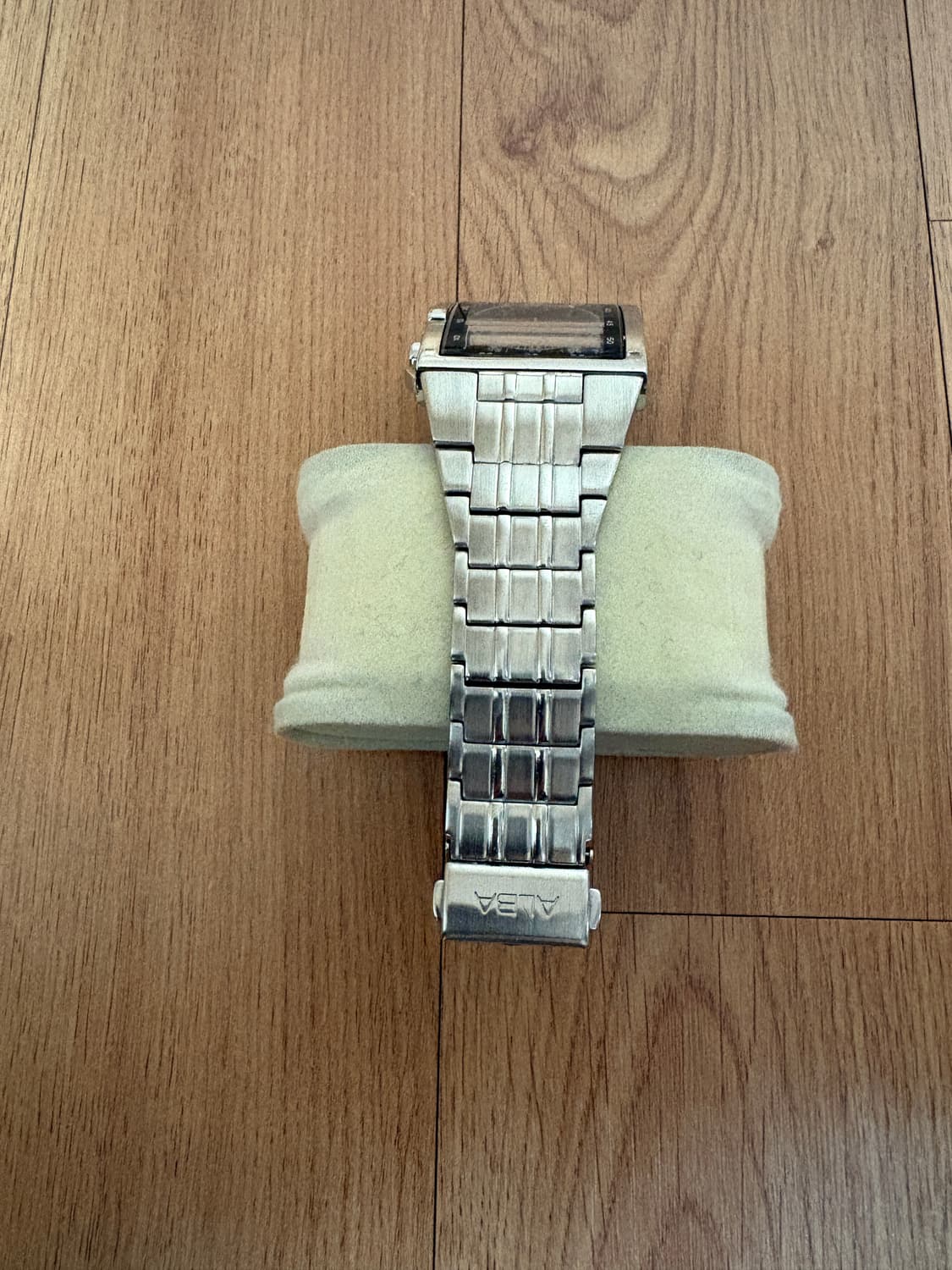 세이코 알바 메탈 스퀘어 크로노그래프 10기압 시계 상품이미지4