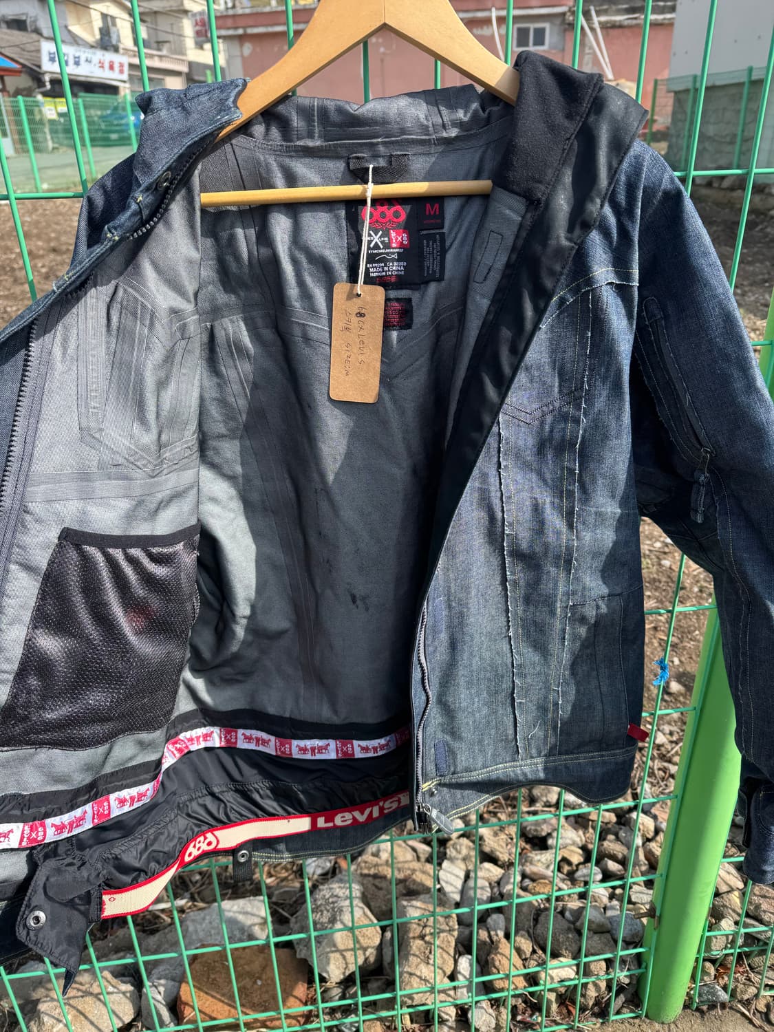 686xlevi.s 데님 스키복 M 상품이미지3