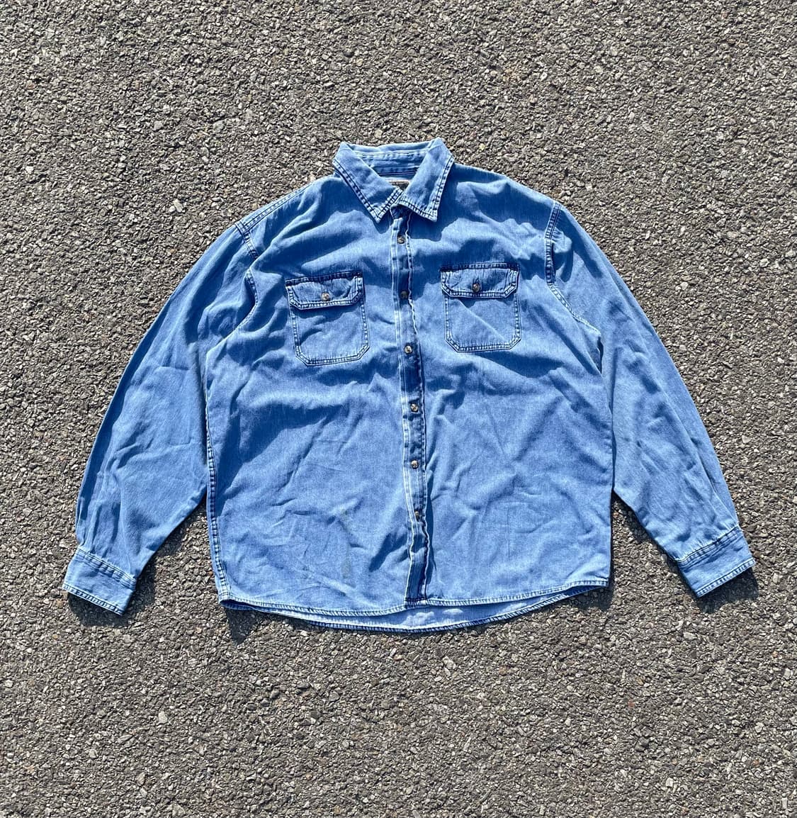 Wrangler 프리미엄 퀄리티 데님 셔츠 XL 상품이미지2