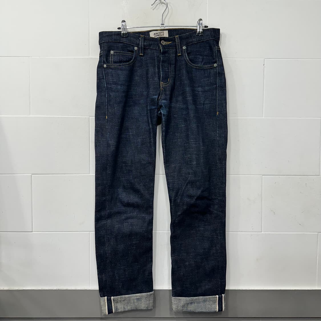 naked&famous 생지 스키니 상품이미지1