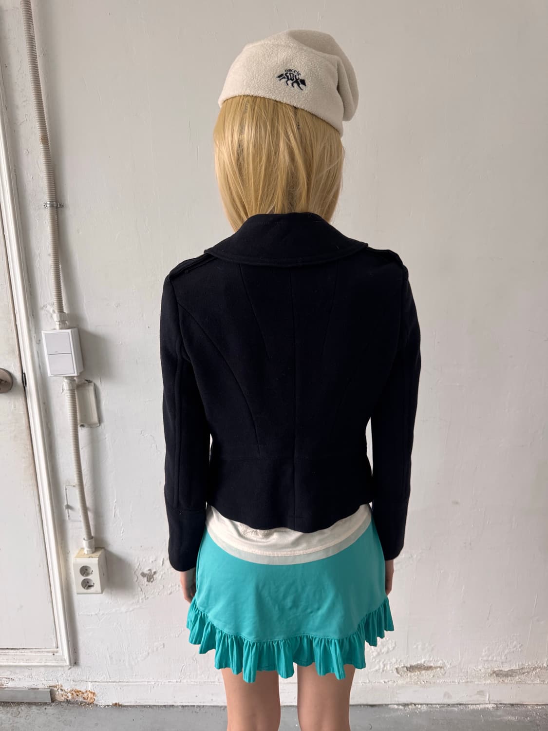 big button collar coat 상품이미지6