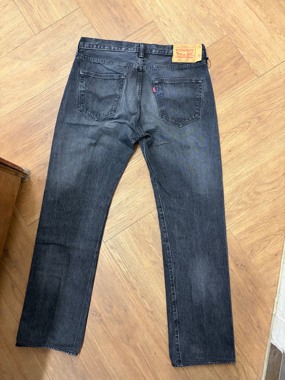 N183. 리바이스501 블랙팬츠 상품이미지3