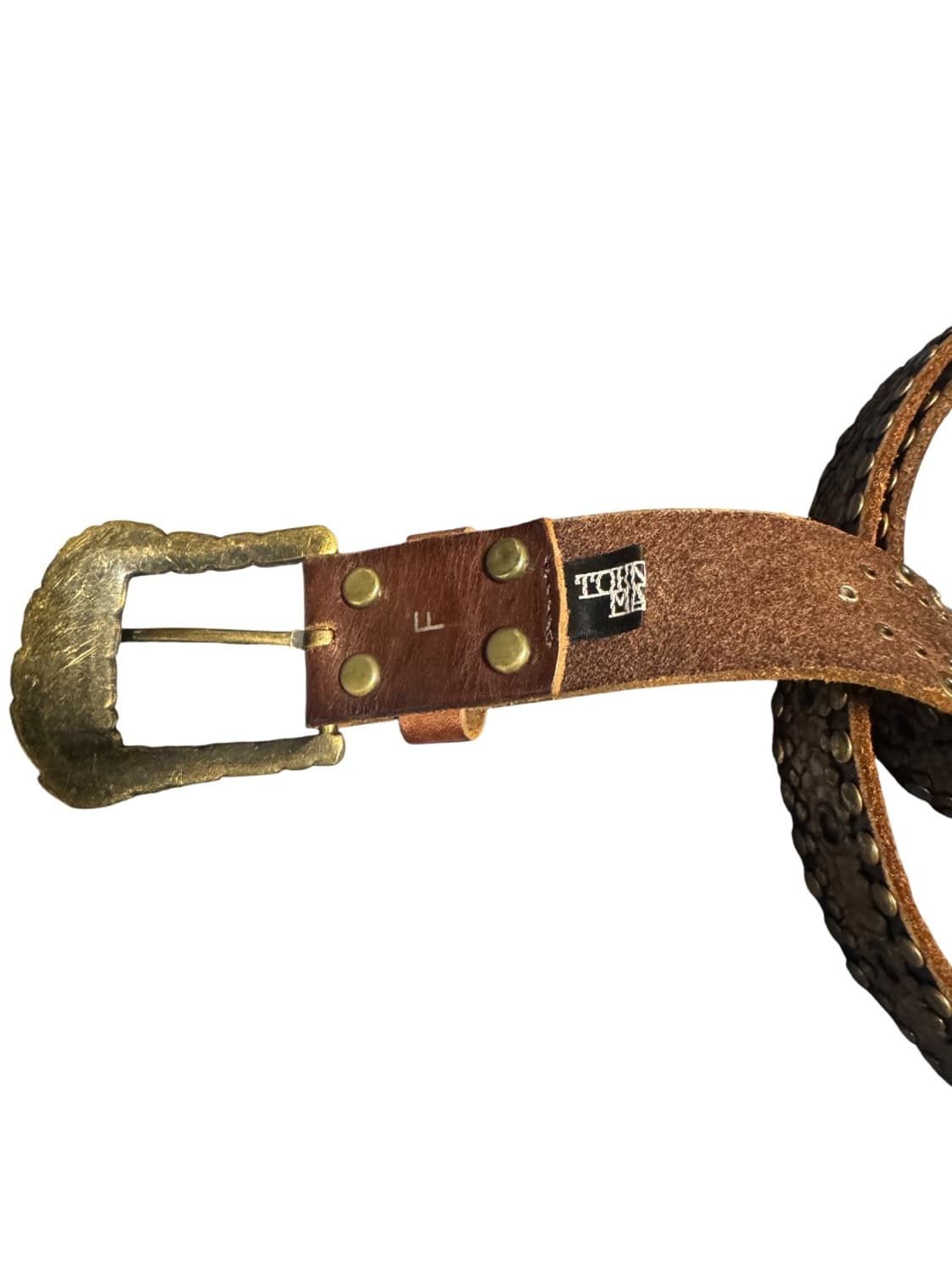 "Tornadomart" python stud belt 상품이미지2