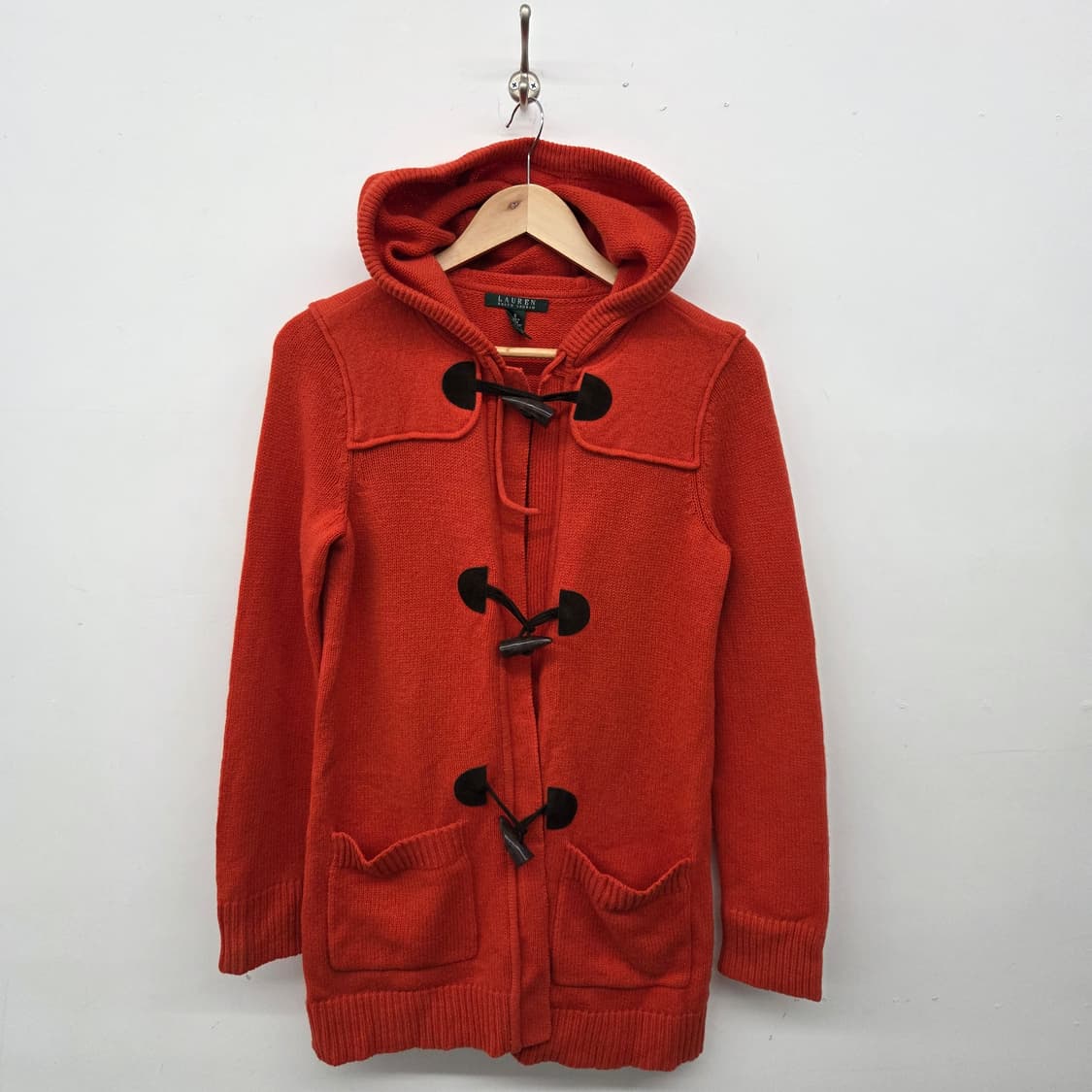 랄프로렌 후드 니트 더플 코트 여s 상품이미지1