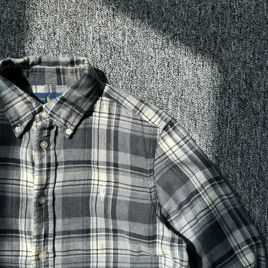 폴로 랄프로렌 클래식 체크 셔츠 상품이미지2