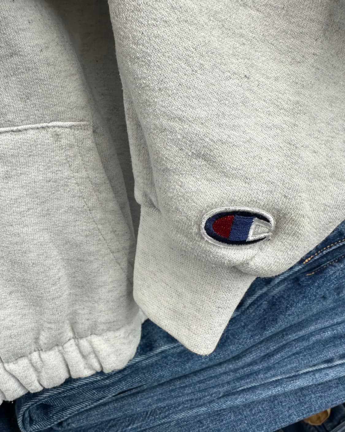 (WOMEN)챔피온 크롭 후드-M1738 상품이미지5