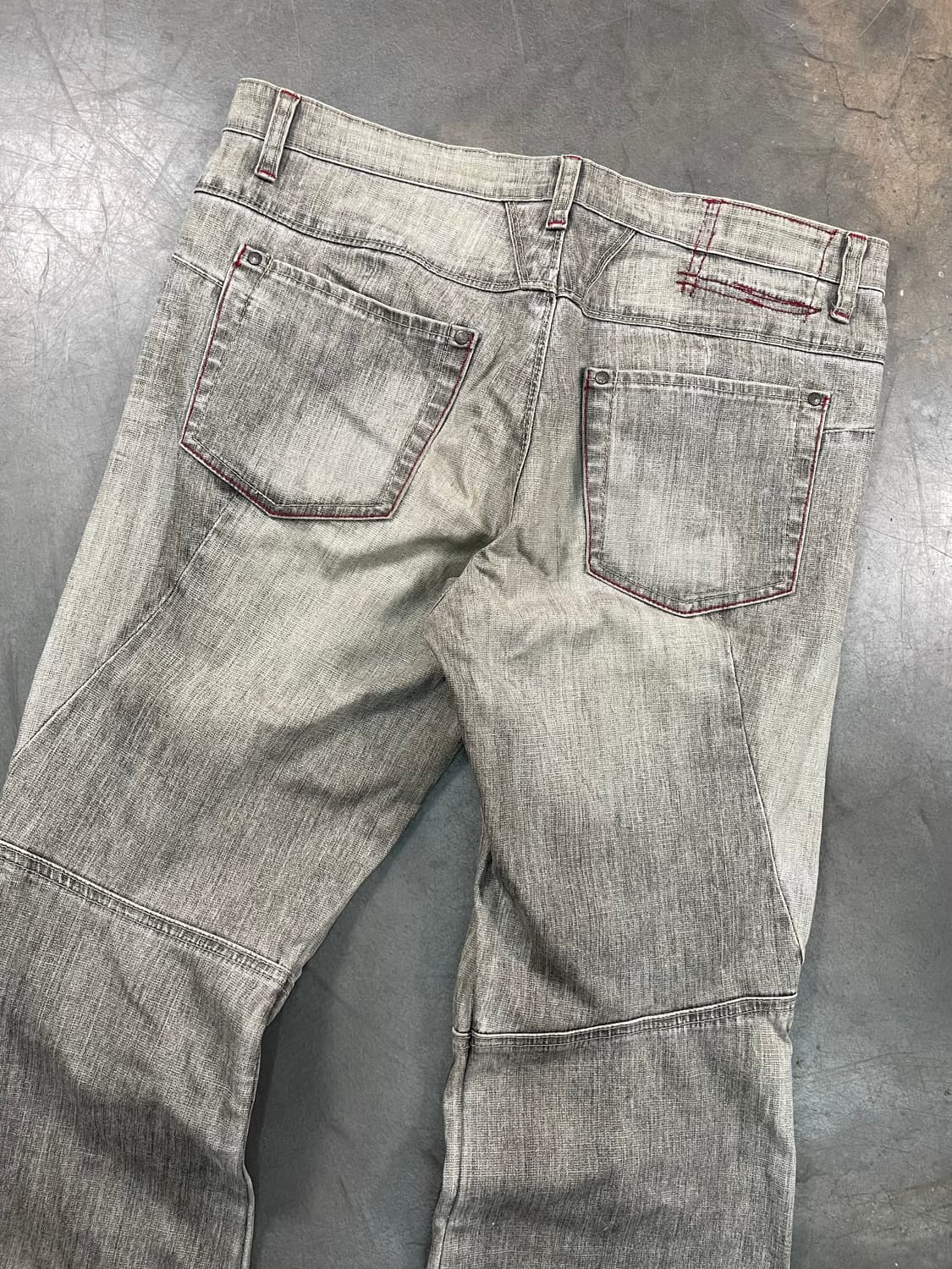 00s 재팬 마리떼 프랑소와저버 플레어 데님 팬츠 상품이미지5