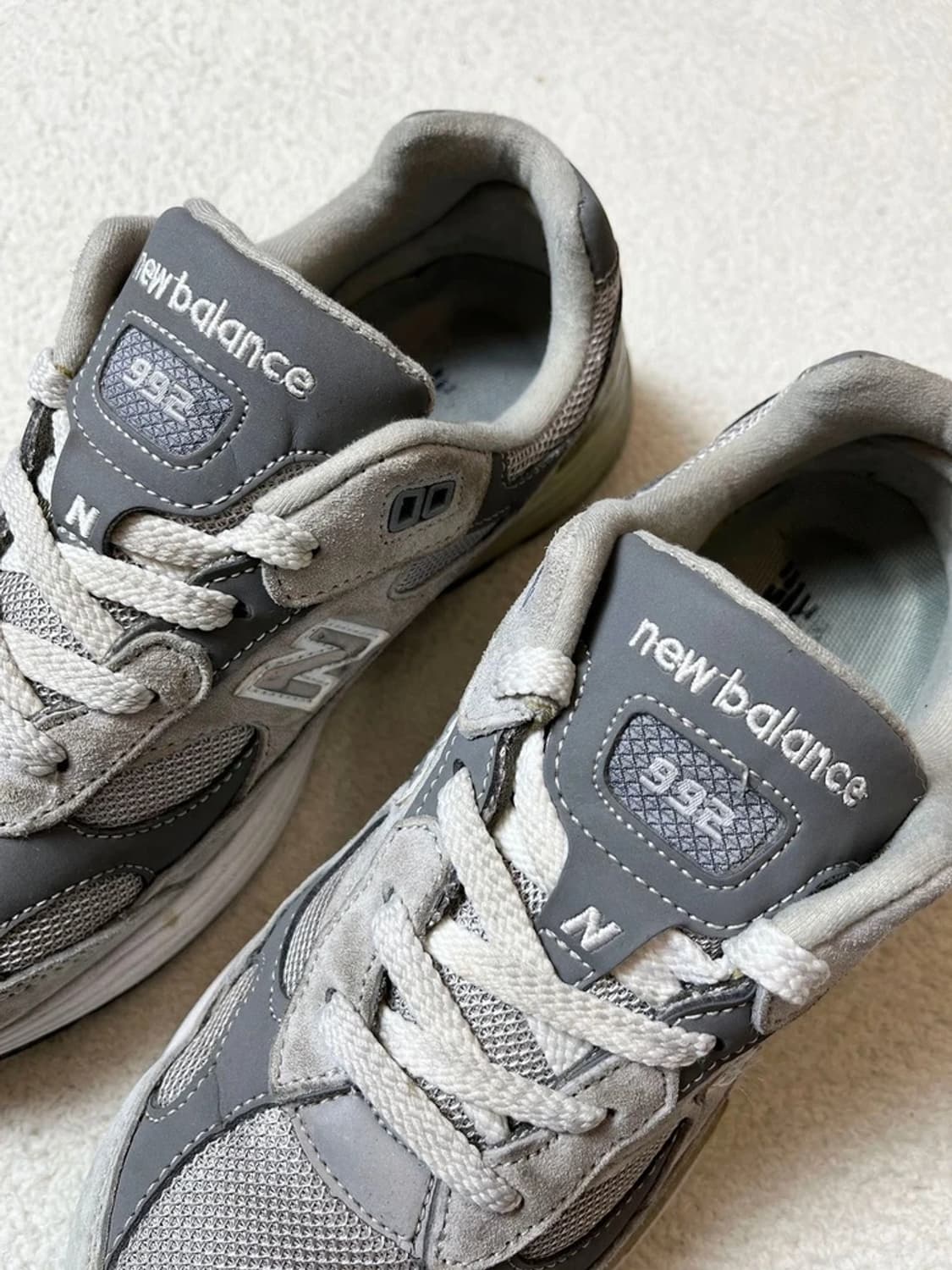 뉴발란스 992 USA 코어 그레이 스니커즈 A1834 상품이미지3