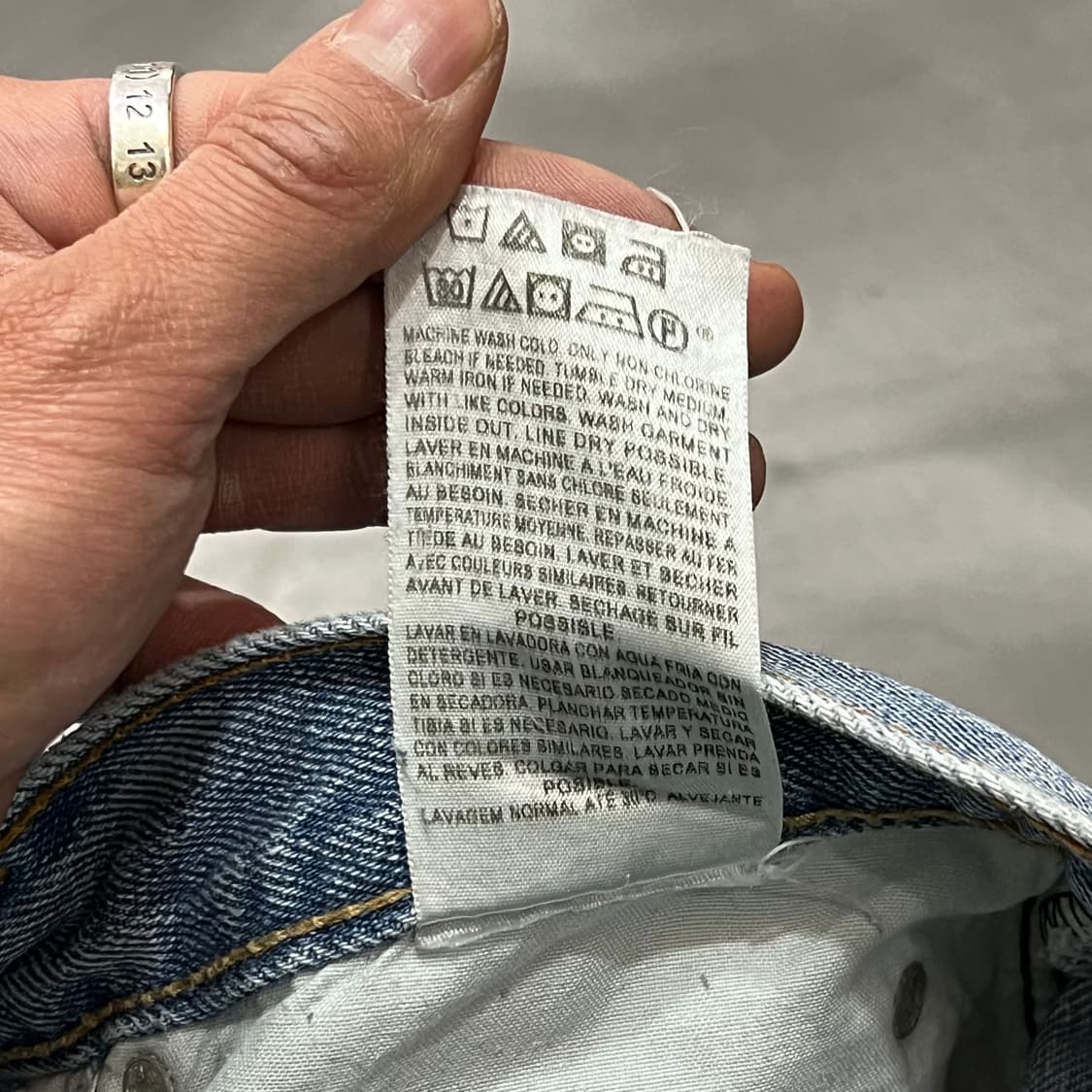  리바이스 505 데님팬츠 y15254 상품이미지8