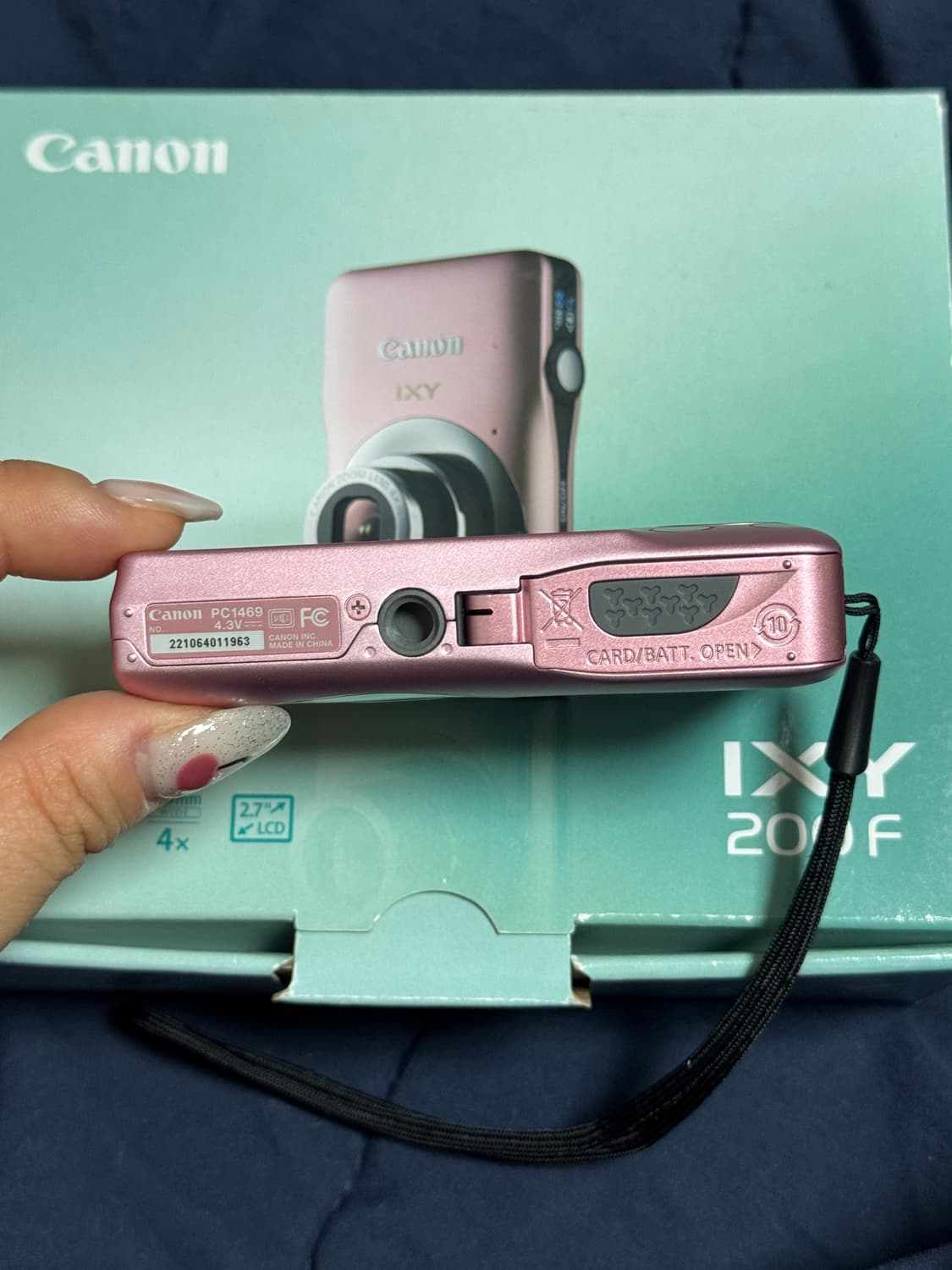 캐논 IXY 200F 핑크 디지털 카메라 (민트급) 상품이미지3