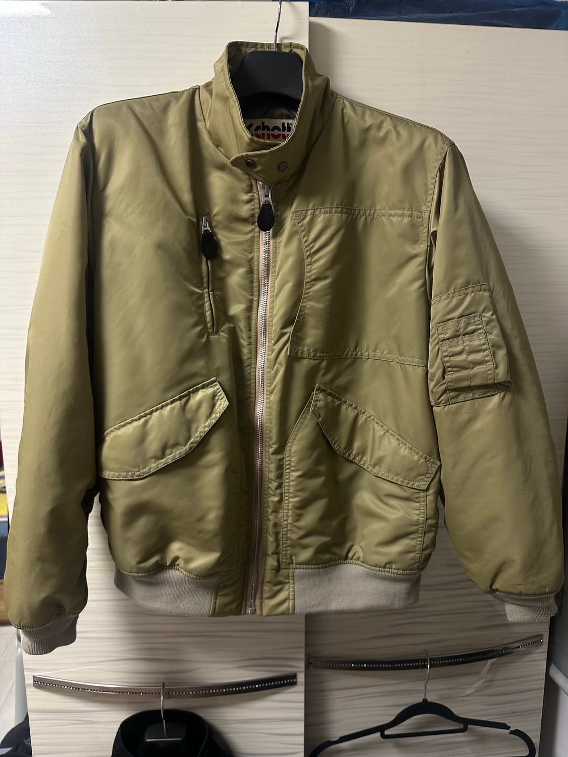 Schott 밀리터리 봄버 자켓 상품이미지3