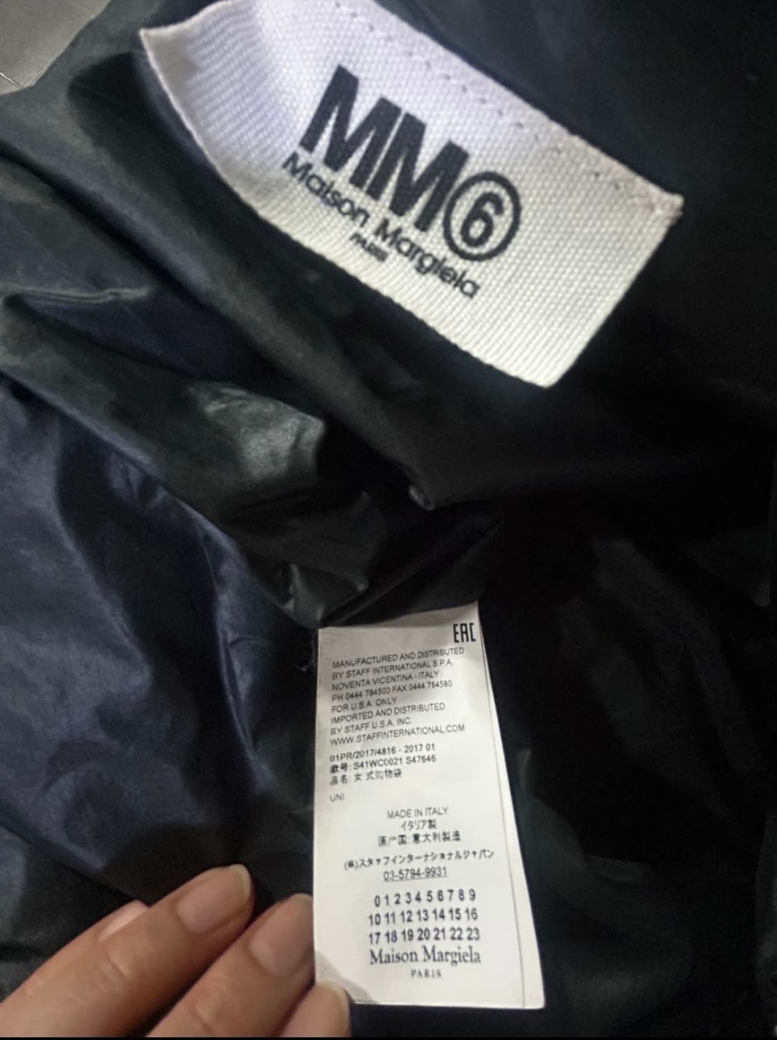 MM6 캔버스백 상품이미지3