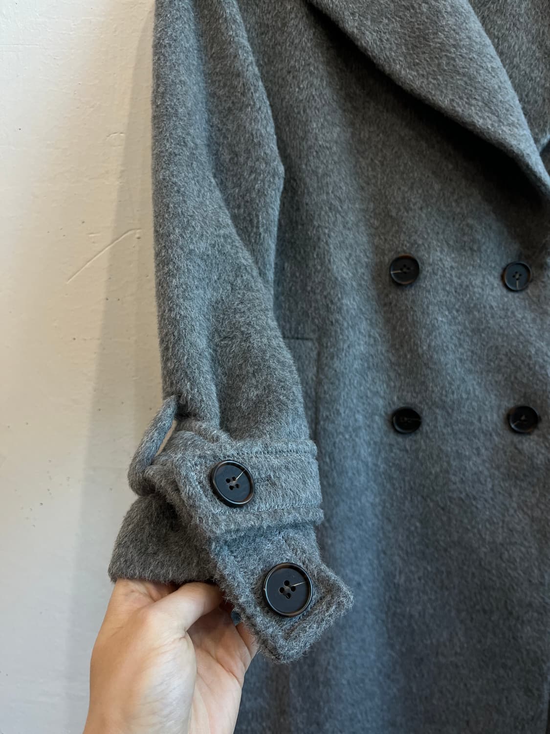 LINE 라인 베이비알파카 울 코트  상품이미지2