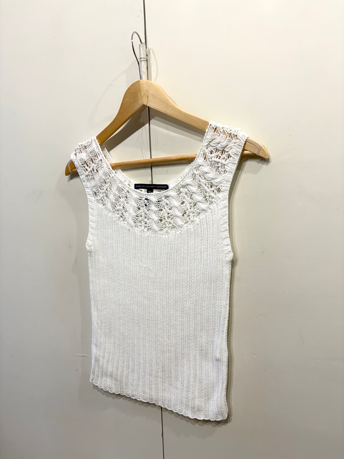 랄프로렌 니트 슬리브리스 상품이미지2