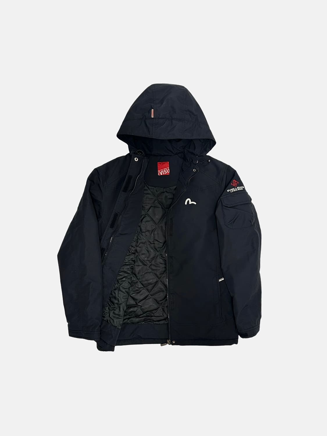 에비수 후드 바람막이 고프코어 상품이미지1