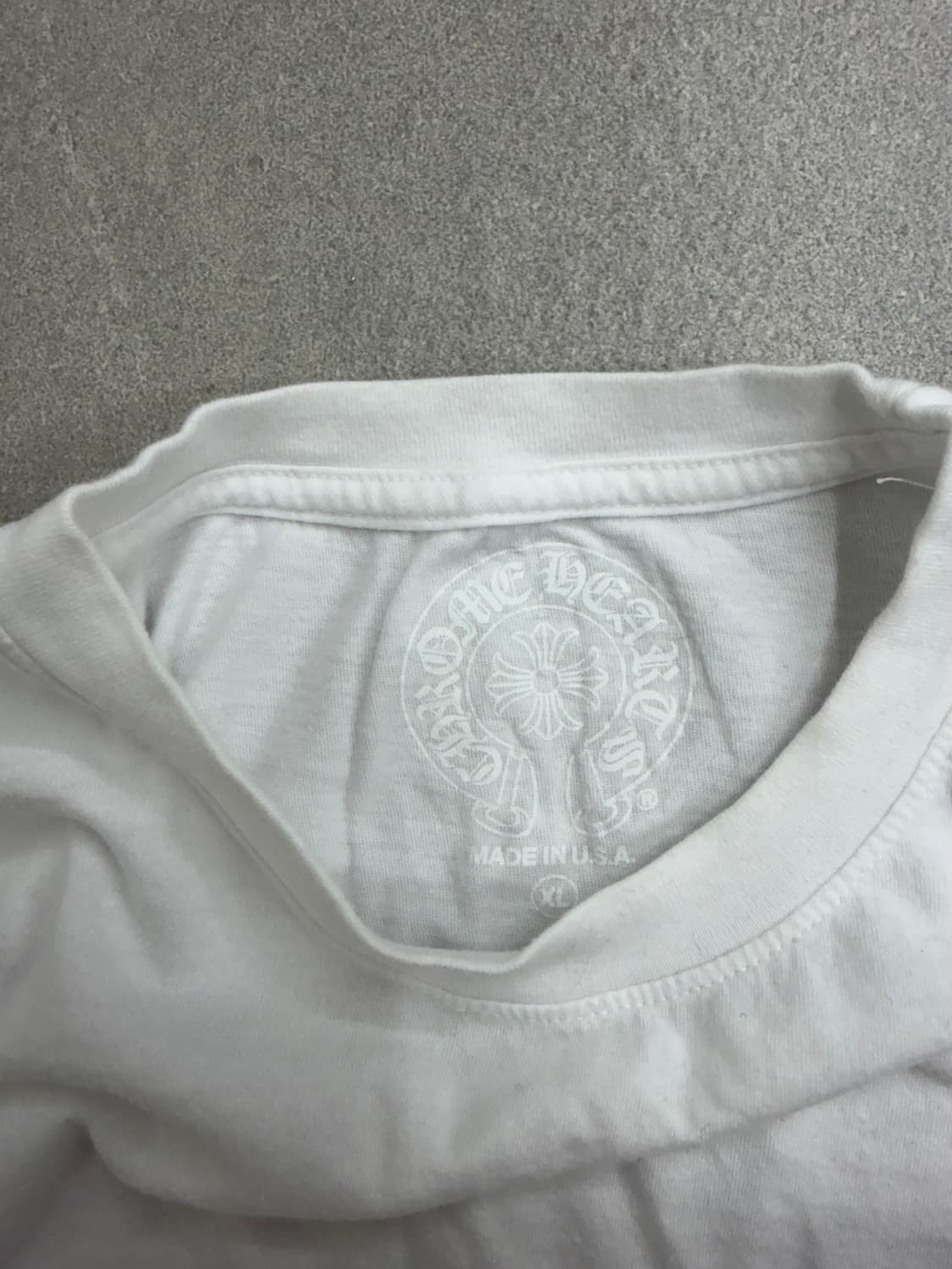 [XL] 크롬하츠 홀스슈 뉴욕 티셔츠 상품이미지4