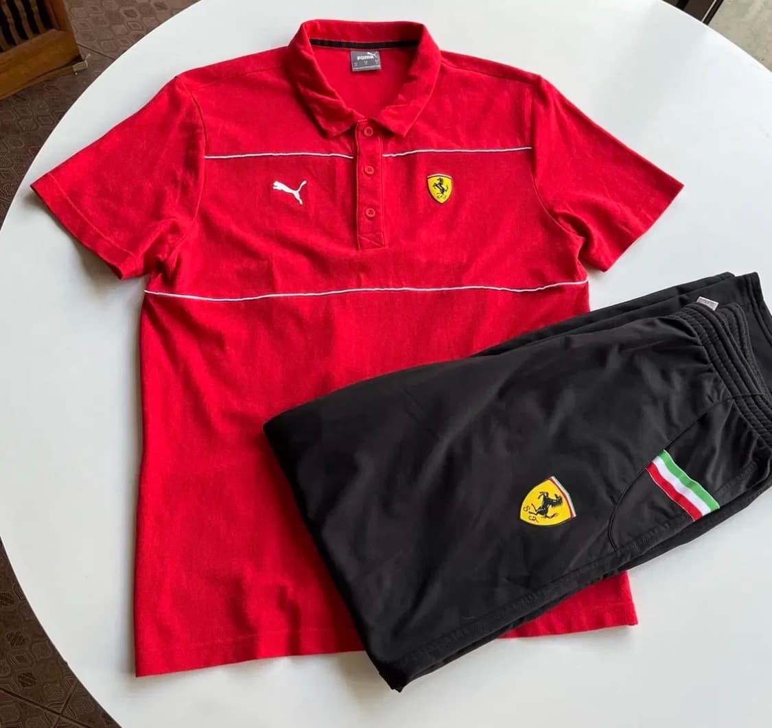 페라리+푸마 콜라보 상하의 Ferarri + Puma 상품이미지1