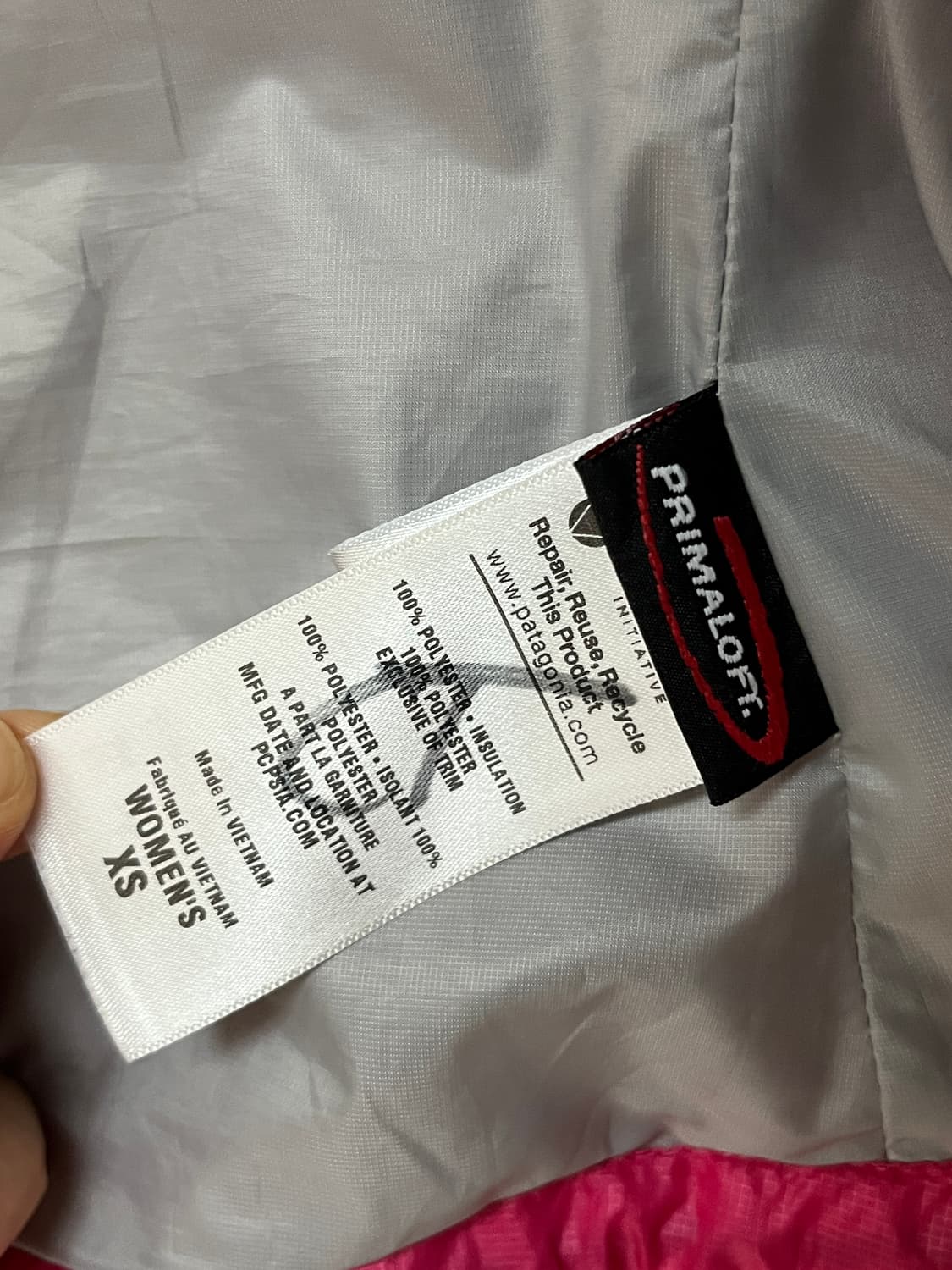 파타고니아 퀼팅 베스트 핑크 상품이미지6