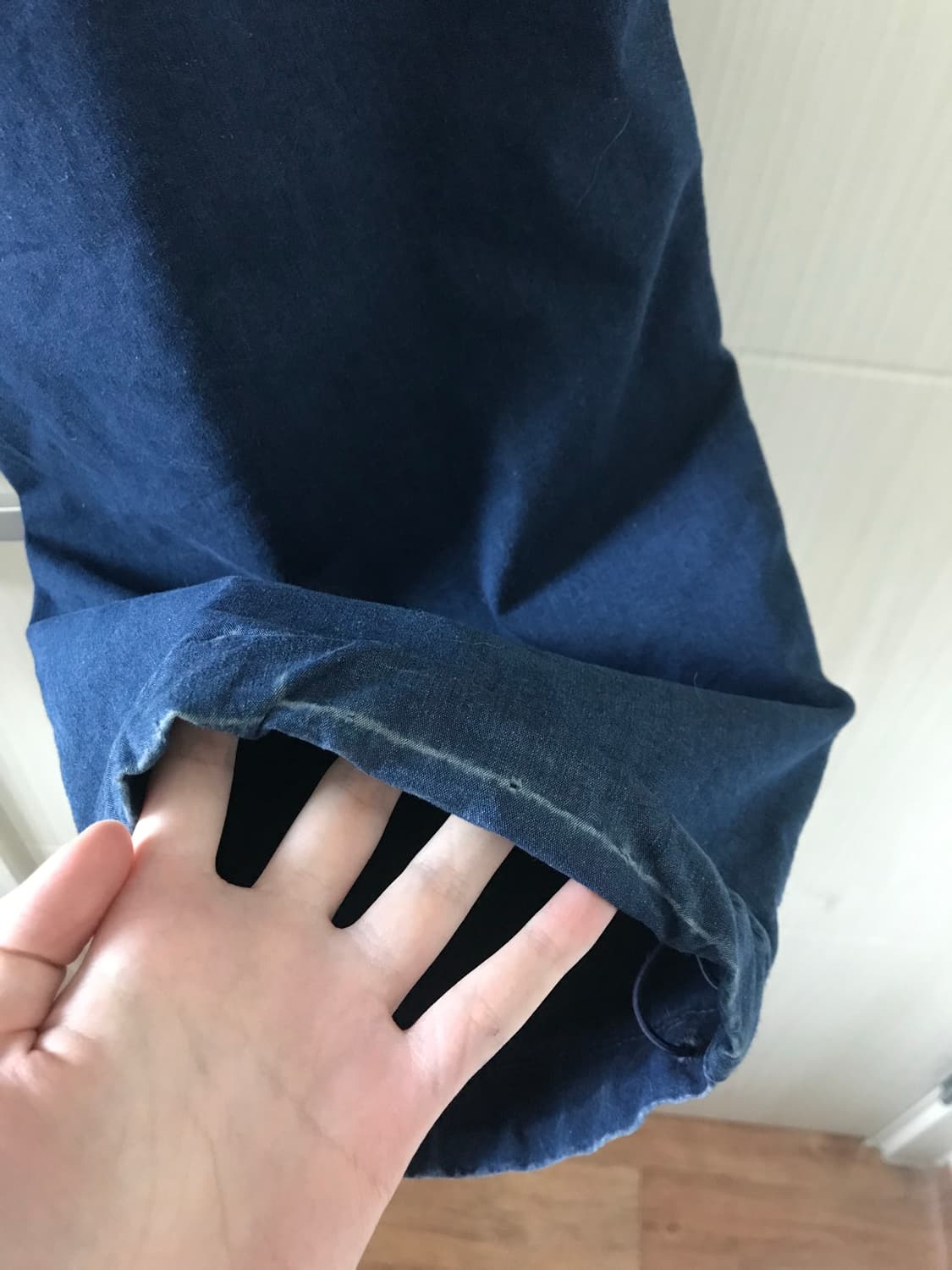 유니클로 데님 파라슈트 팬츠 상품이미지5