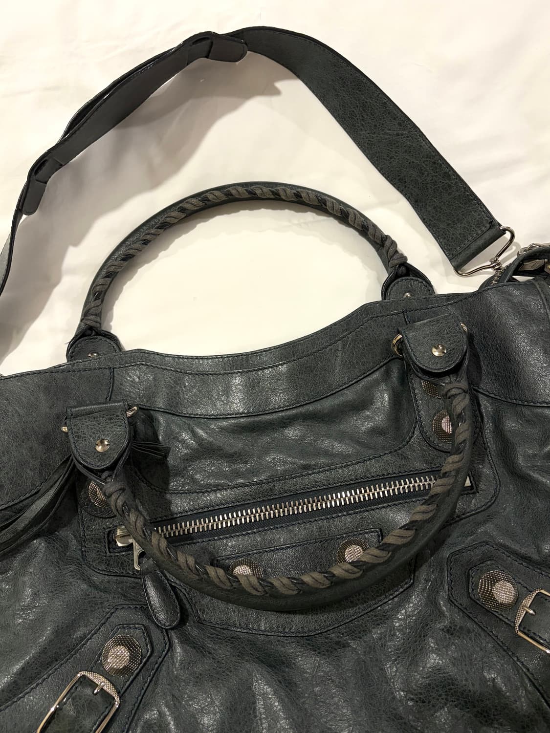 [A+ 정품] 발렌시아가 자이언트 시티 모터백 미디움 상품이미지4