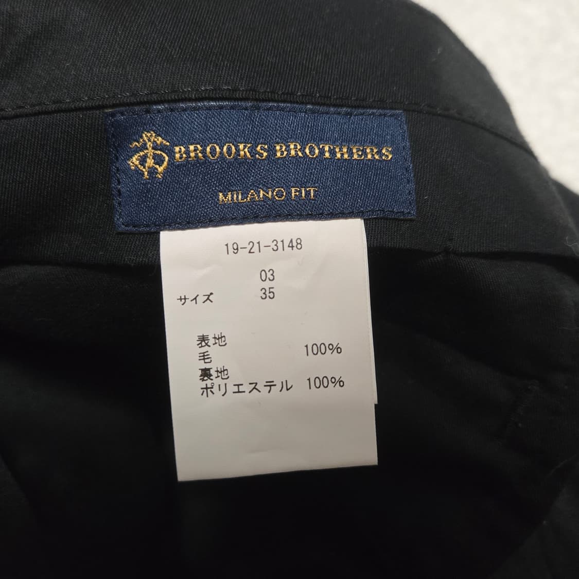 브룩스브라더스 밀라노핏 슬랙스/ 남성 팬츠/ 남성 슬랙스  상품이미지2