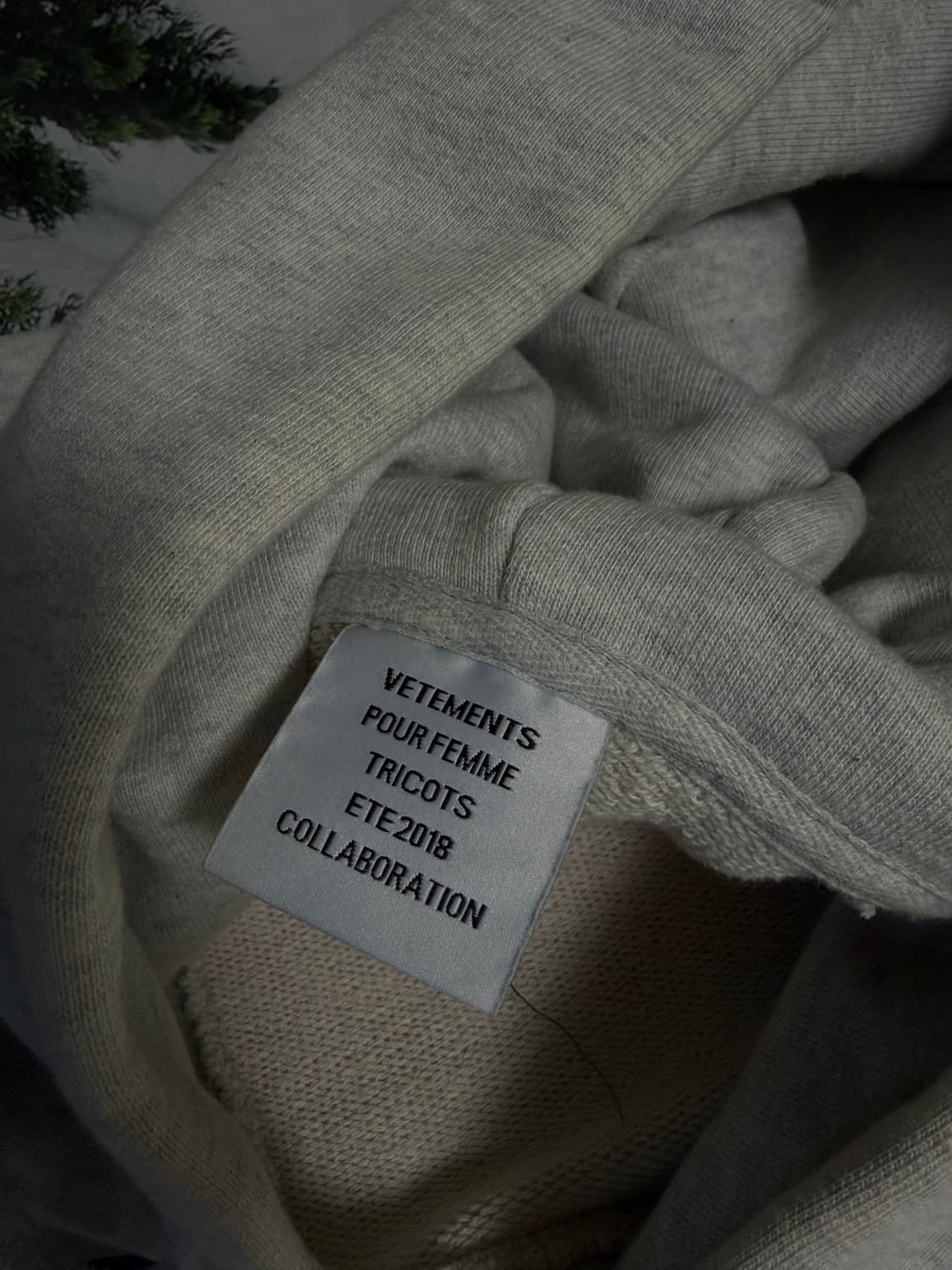 베트멍 타미힐피거 그레이 후드 L 상품이미지4