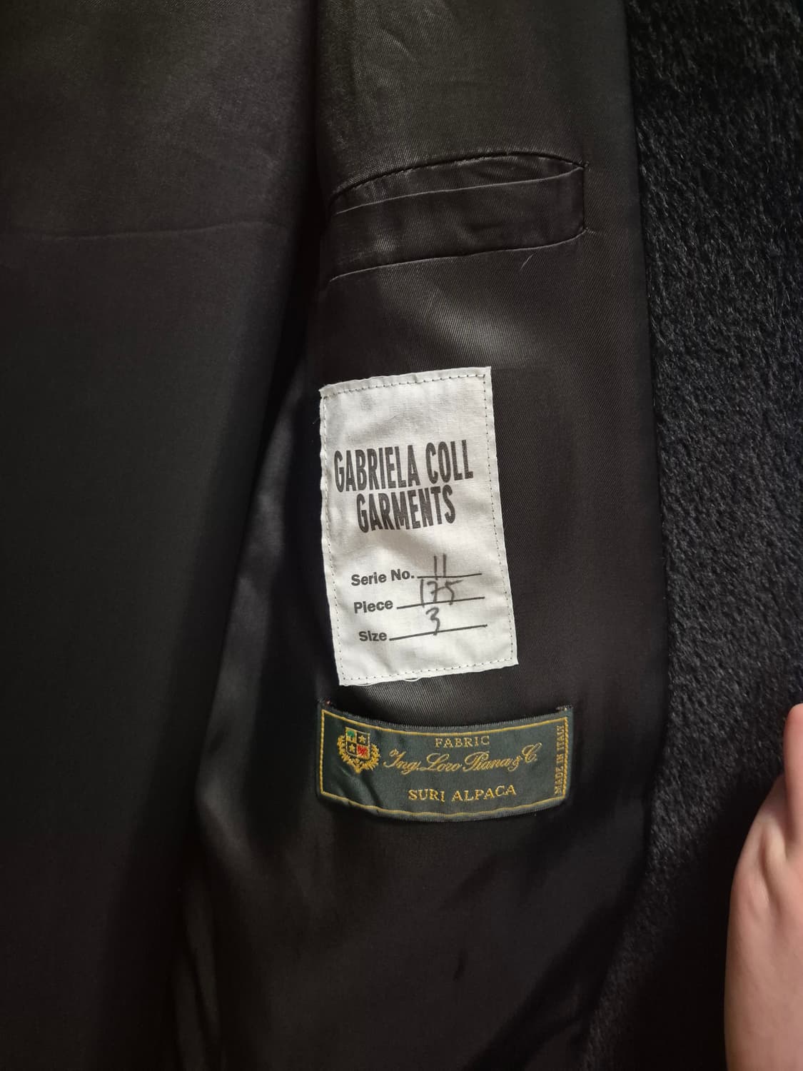 가브리엘라 콜 가먼츠 NO.175 코트 3(로로피아나 베이비 알파카) 상품이미지5
