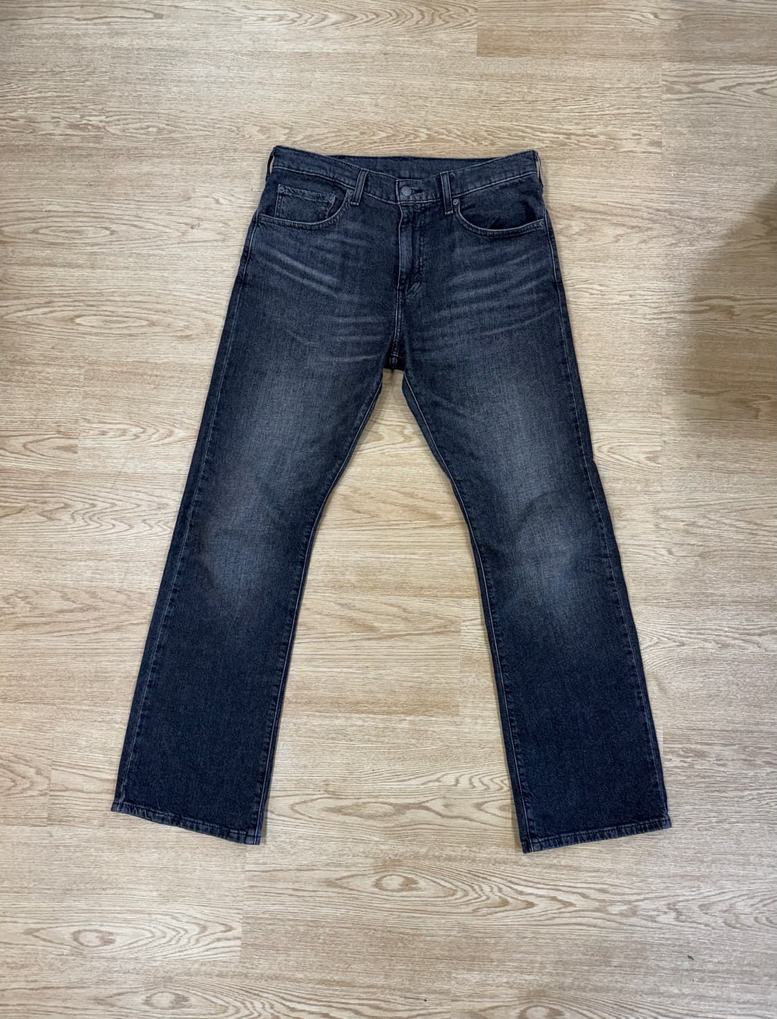 [Levis] 리바이스 517 블랙 흑청 워싱 데님 (33/32) 상품이미지1