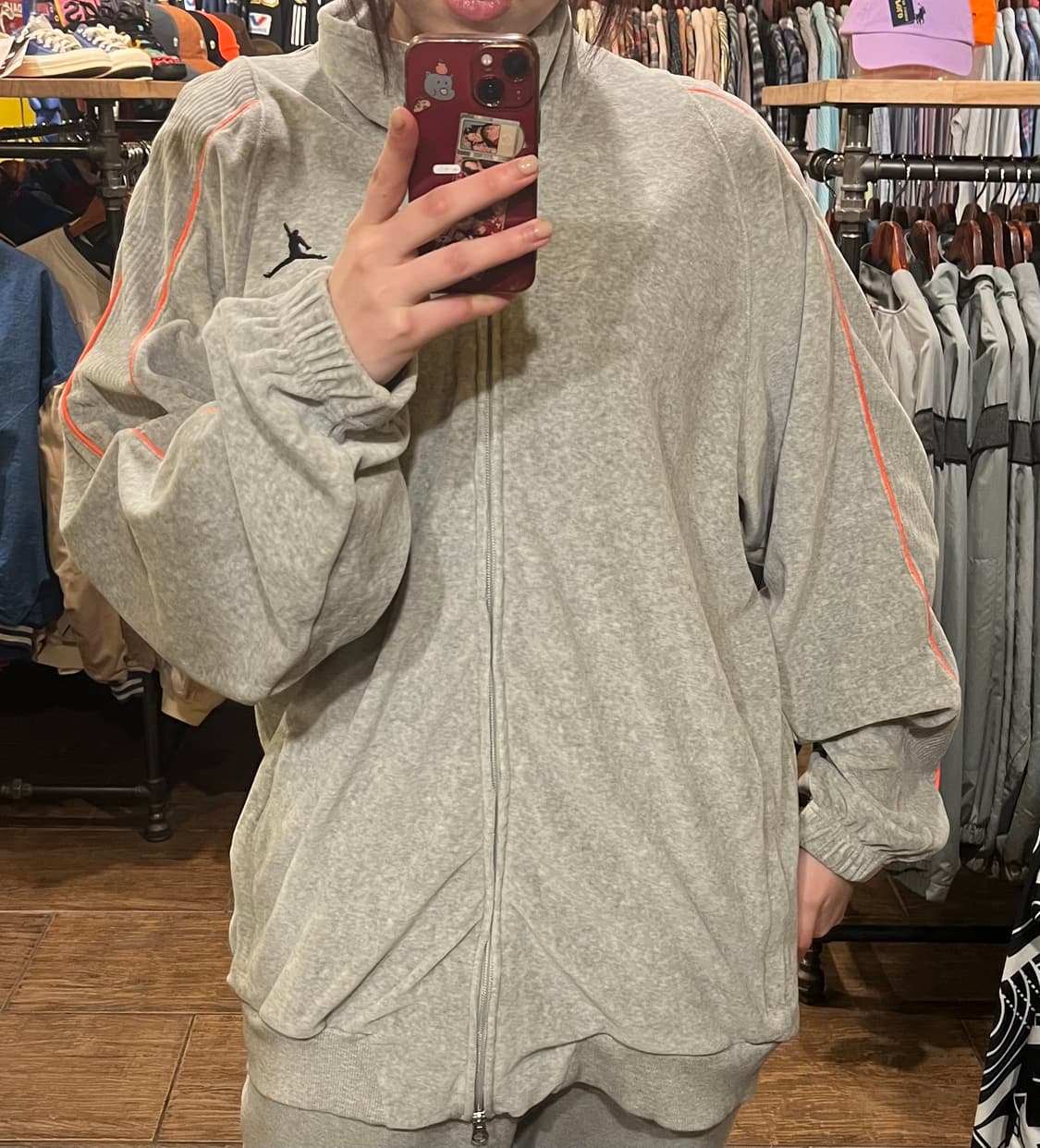 [HI] 빈티지 집업 그레이 상품이미지1