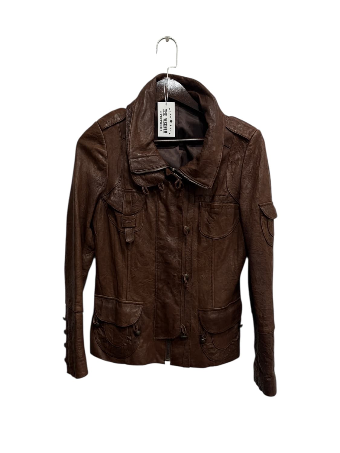 Vintage 양가죽 레더자켓 상품이미지2