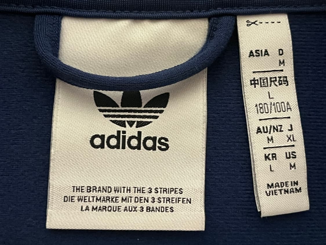 아디다스 져지 파란색 L 상품이미지2
