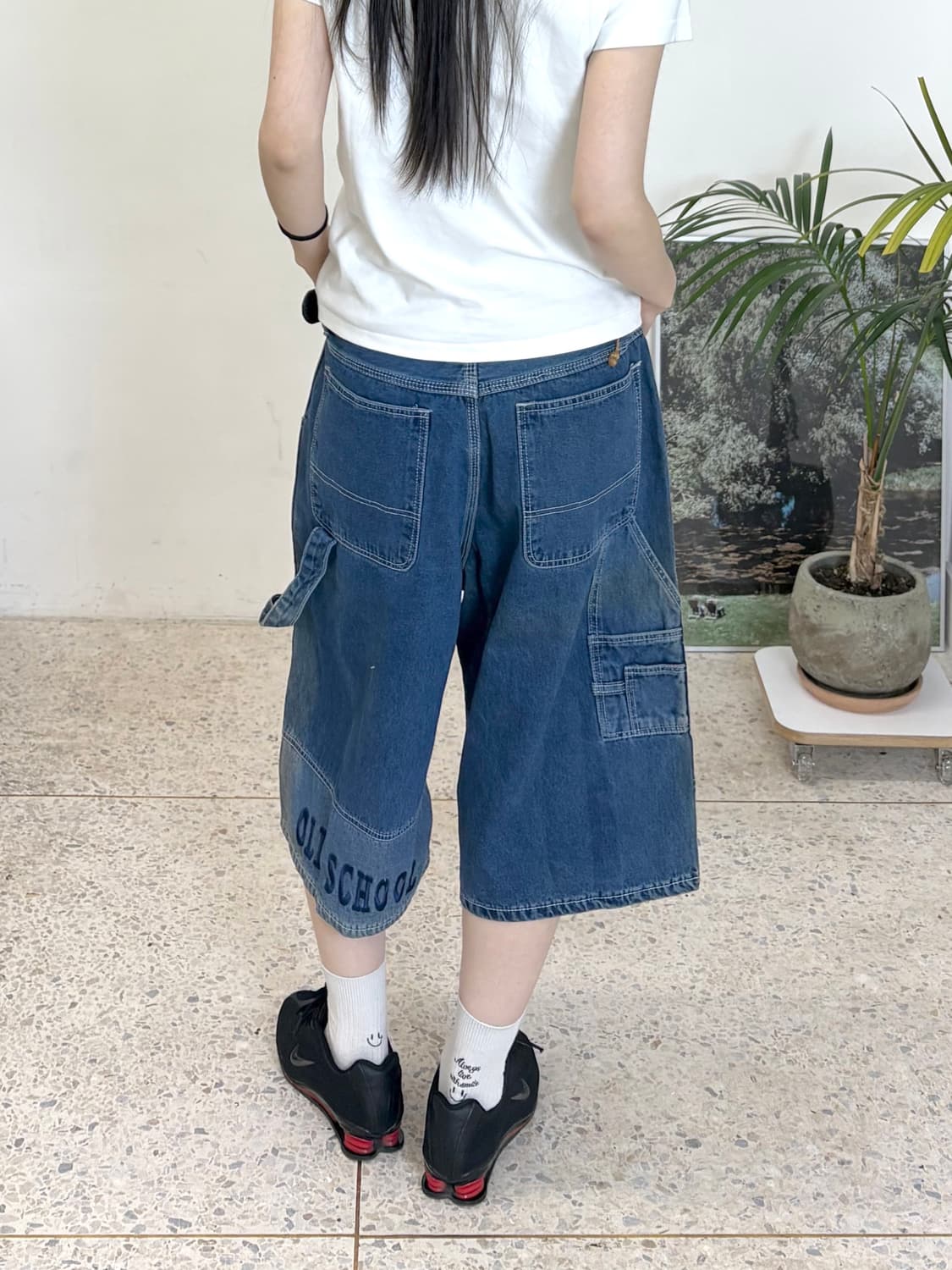 90‘s 데드스탁 힙합 버뮤다 팬츠 상품이미지5