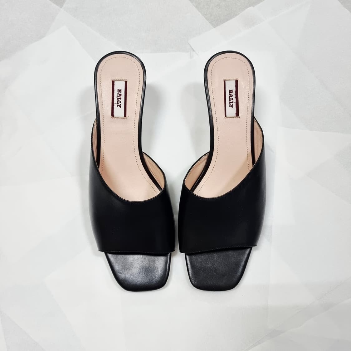 발리 Bally 가죽 샌들 키튼힐 구두 슈즈 (38/250) 상태최상 상품이미지2