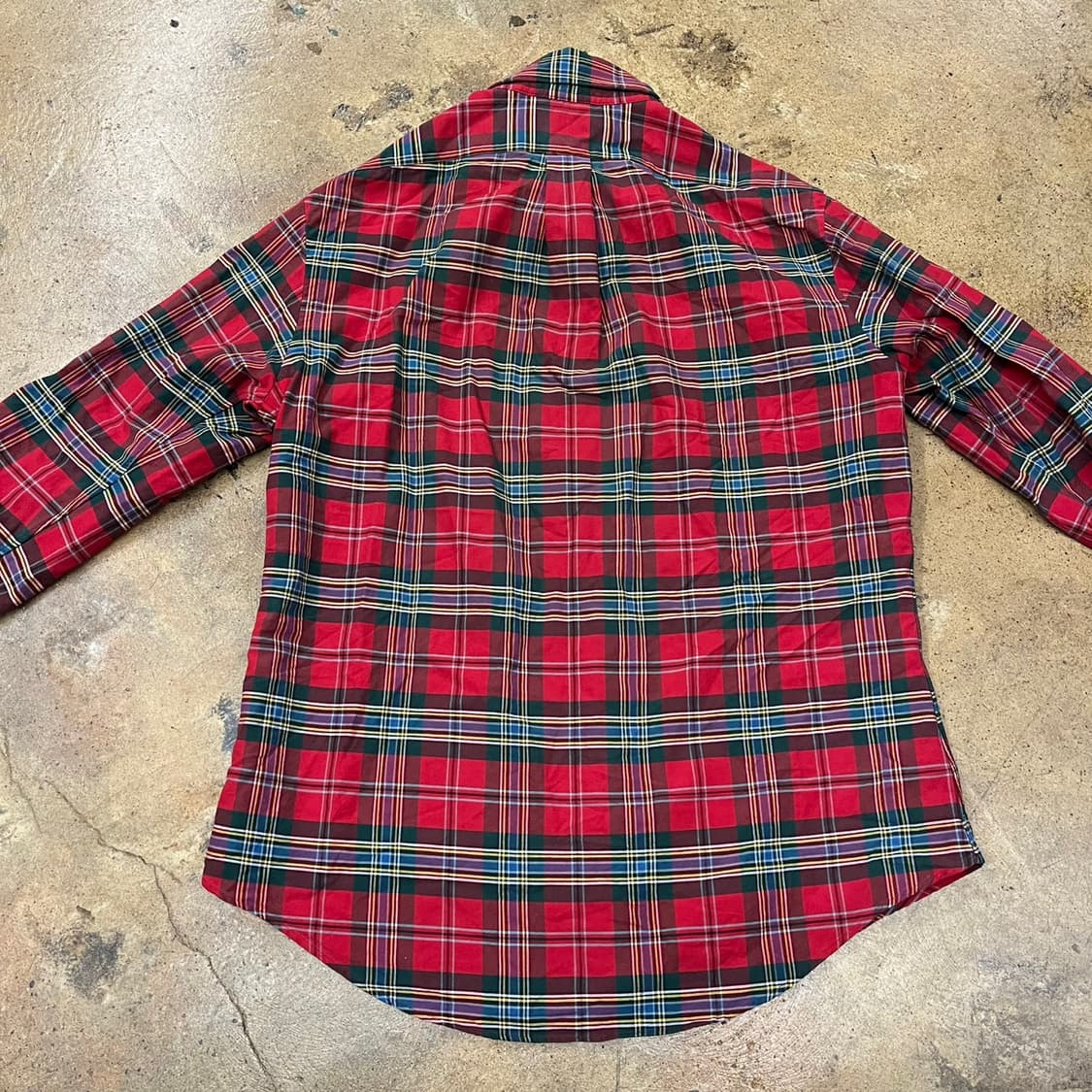 [정품/L] 폴로 랄프로렌 레드 체크 셔츠 b16 상품이미지4