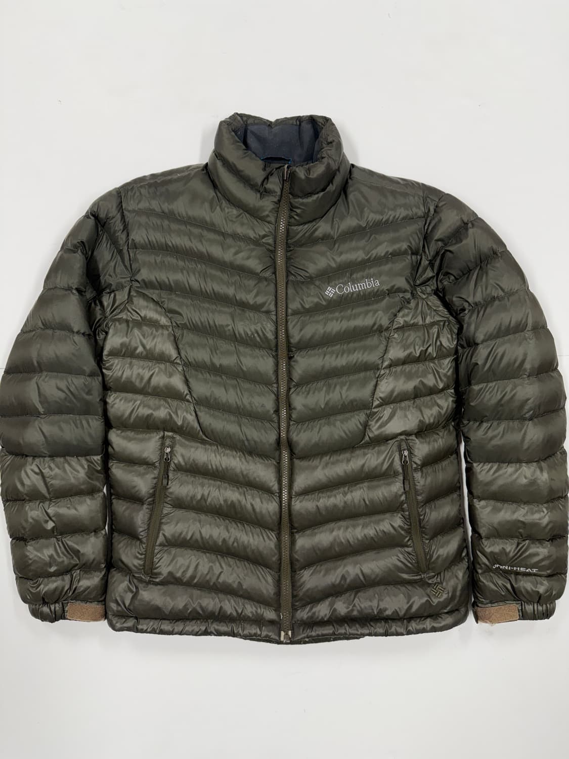Columbia 투톤카키 경량패딩 상품이미지1