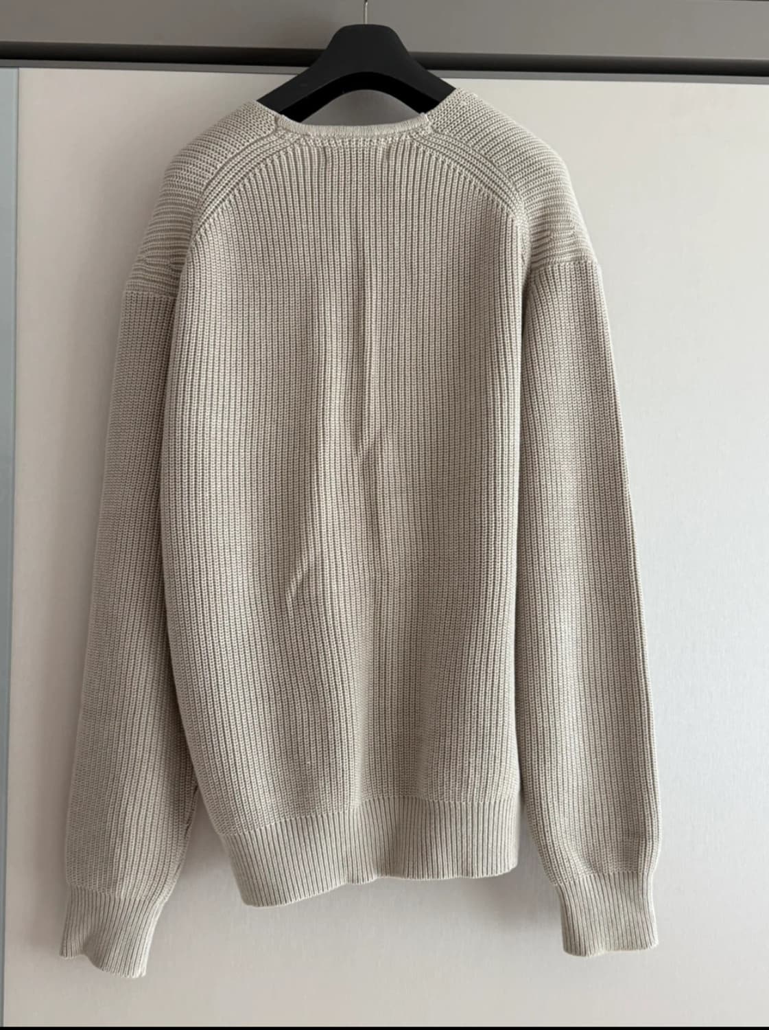 파브레가 코튼 브이넥 니트 오트베이지 3(105) 상품이미지3