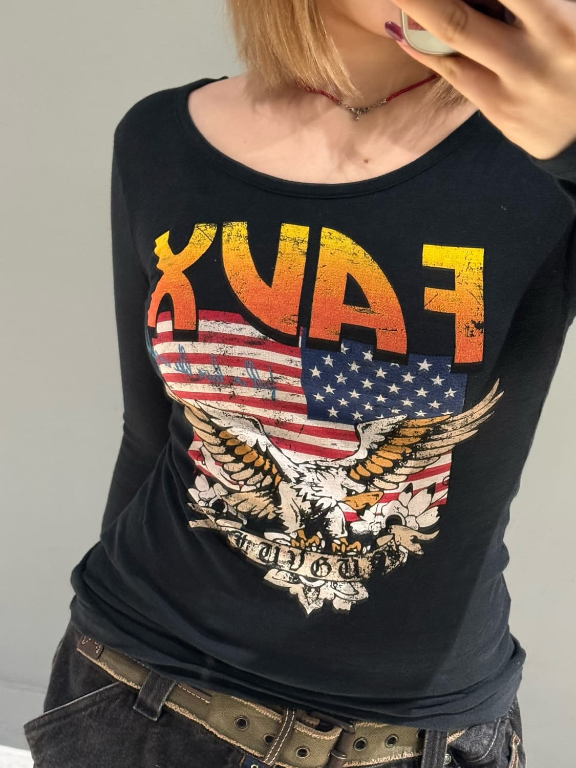 eagle printing & lettering long sleeve 상품이미지3