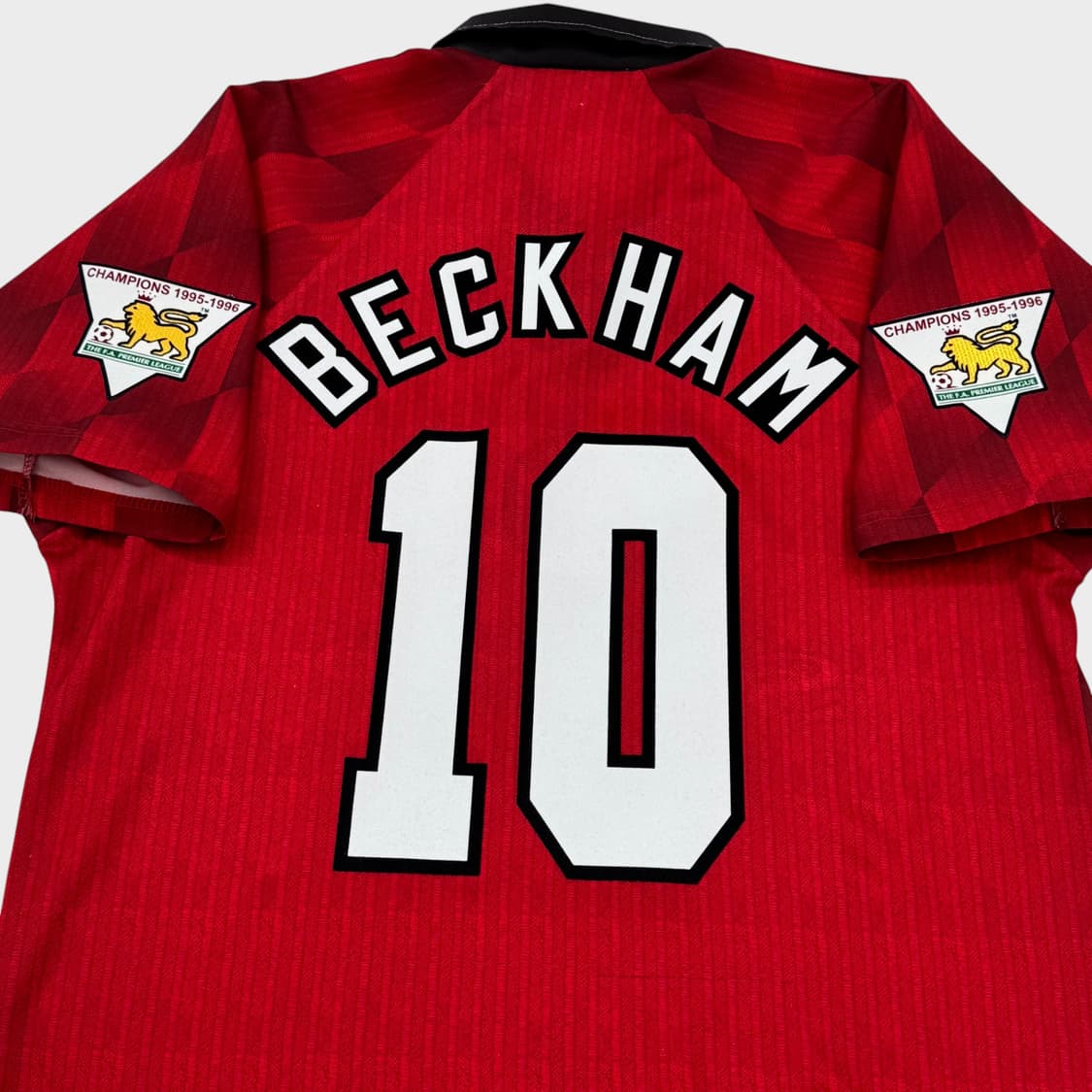 96-98 맨체스터 유나이티드 홈 No.10 데이비드 베컴 상품이미지8