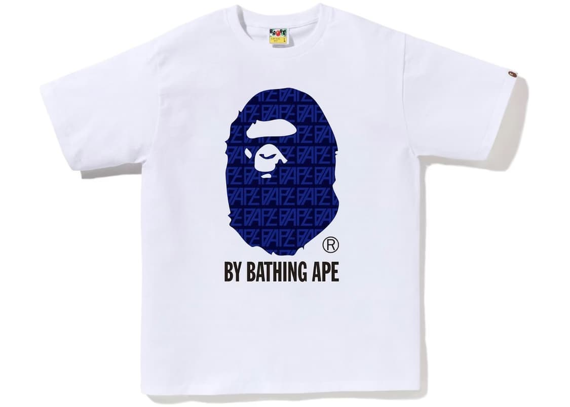 베이프 BAPE 로고 에이프 헤드 티셔츠 xl 상품이미지1