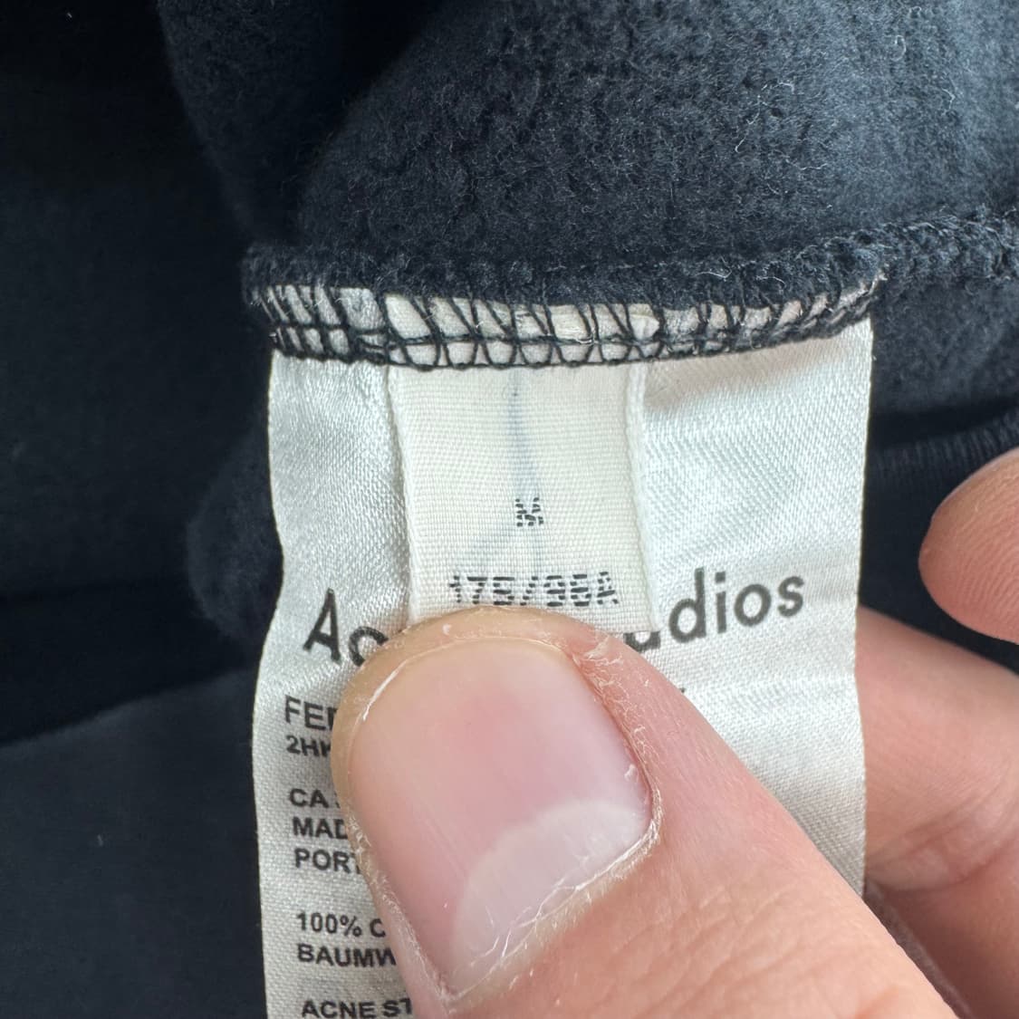 아크네스튜디오 후드티 상품이미지5