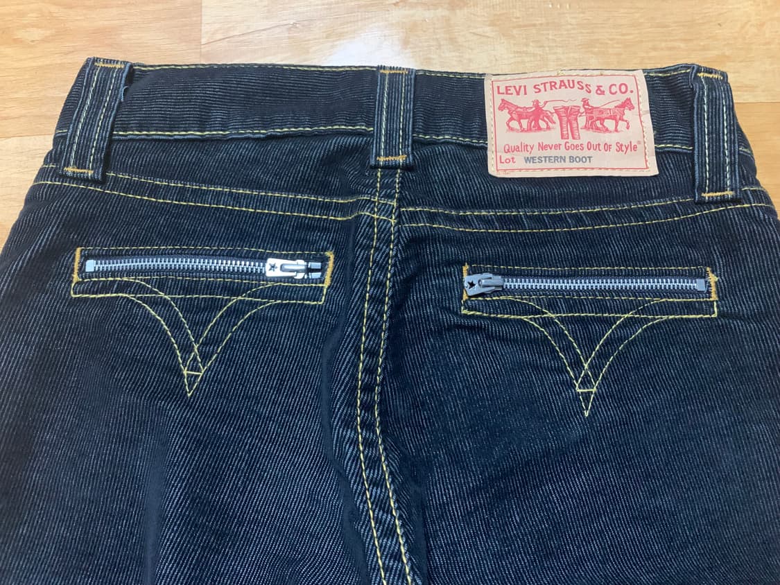 LEVIS TYPE 1 리바이스 타입원 웨스턴 부츠 코듀로이 팬츠 상품이미지8